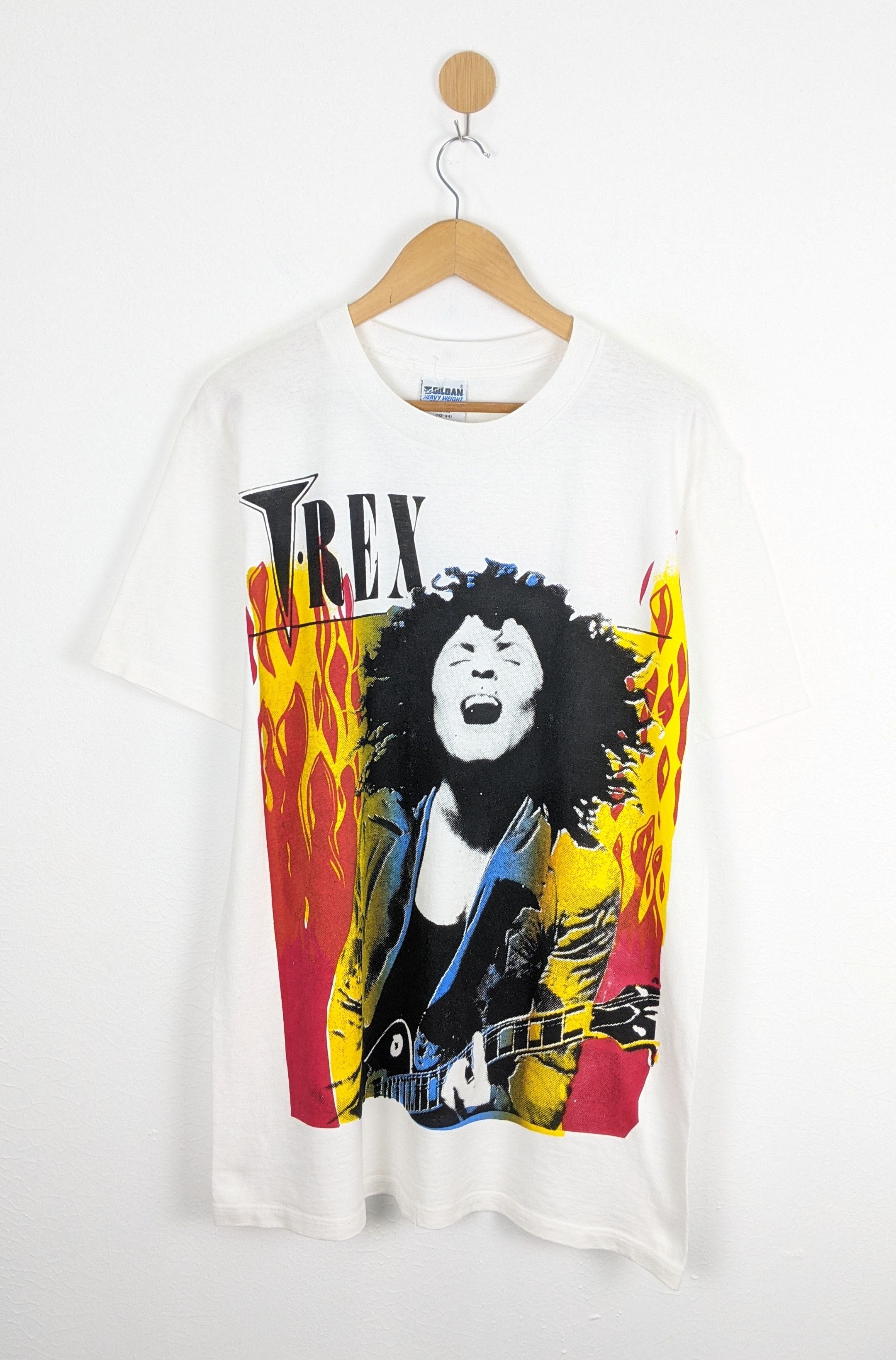 Band Tees Vintage Marc Bolan Trex shirt 90s Size US L / EU 52-54 / 3 - 1 Thumbnail
