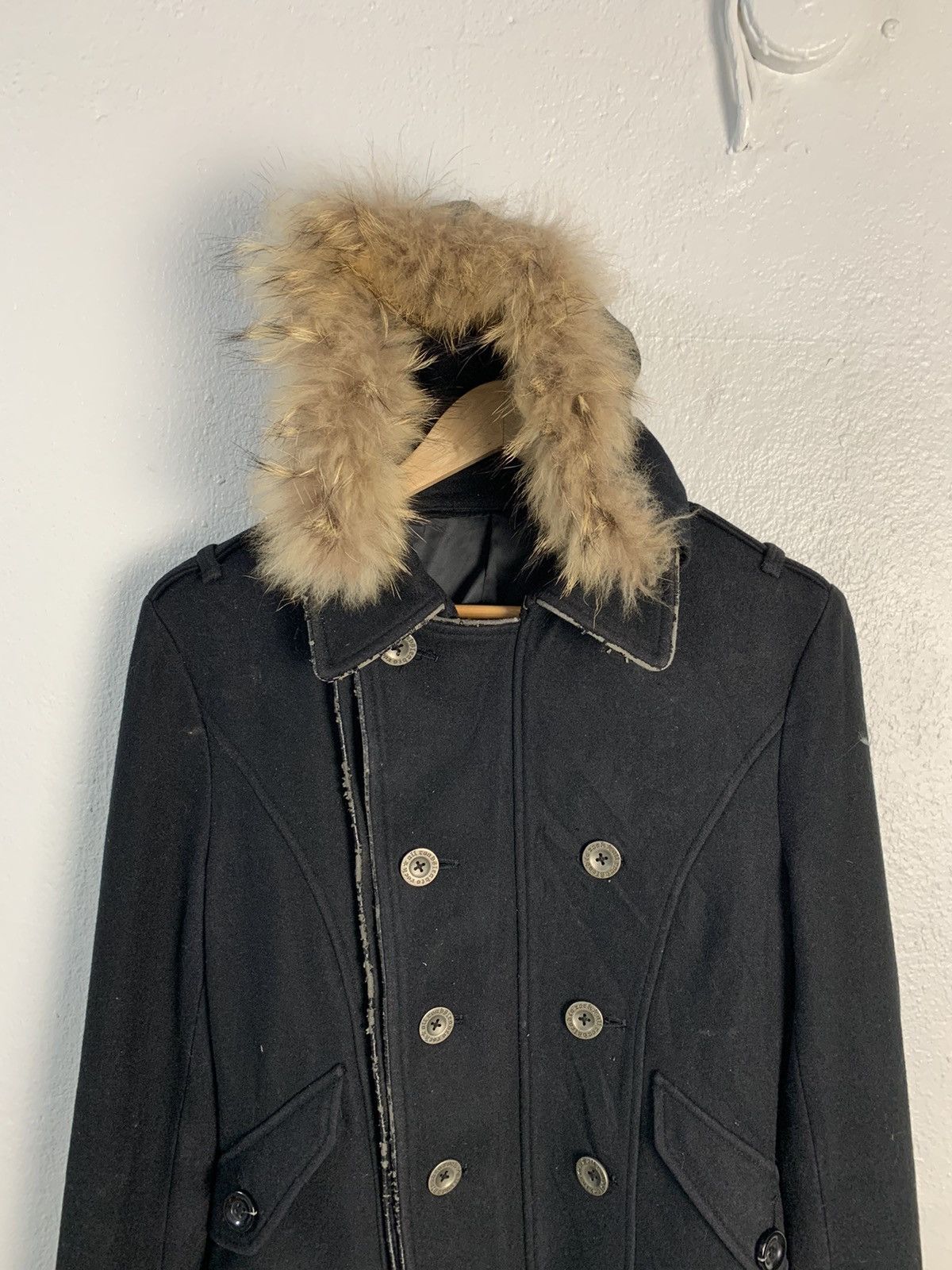 PPFM PPFM Double Breast Hooded Jacket Size US S / EU 44-46 / 1 - 4 Thumbnail