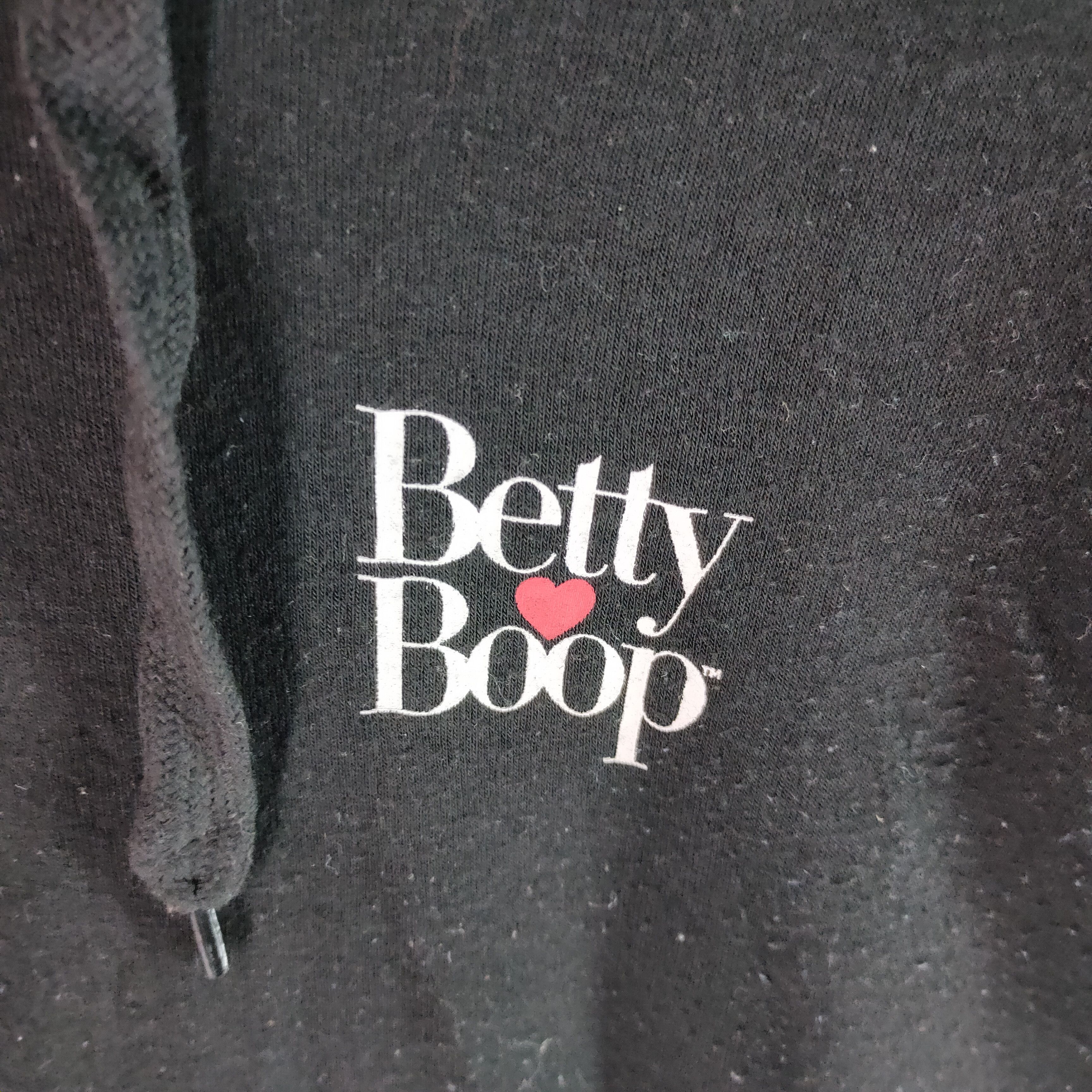 Cartoon Network BETTY BOOP Big Print Character Cartoon Hoodie Sweatshirt Size US XL / EU 56 / 4 - 4 Thumbnail