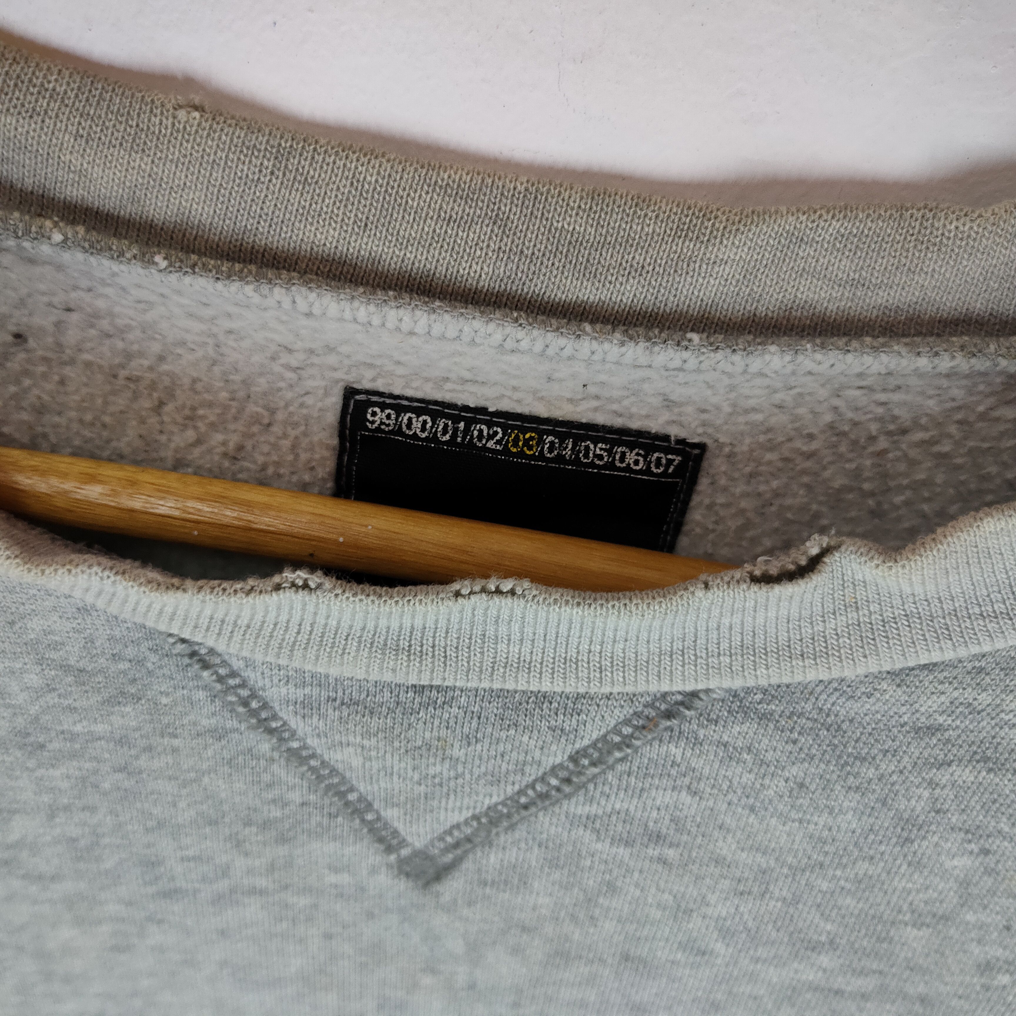Neighborhood NEIGHBORHOOD Distressed Embroidery on Sleeve Sweatshirt Size US M / EU 48-50 / 2 - 3 Thumbnail