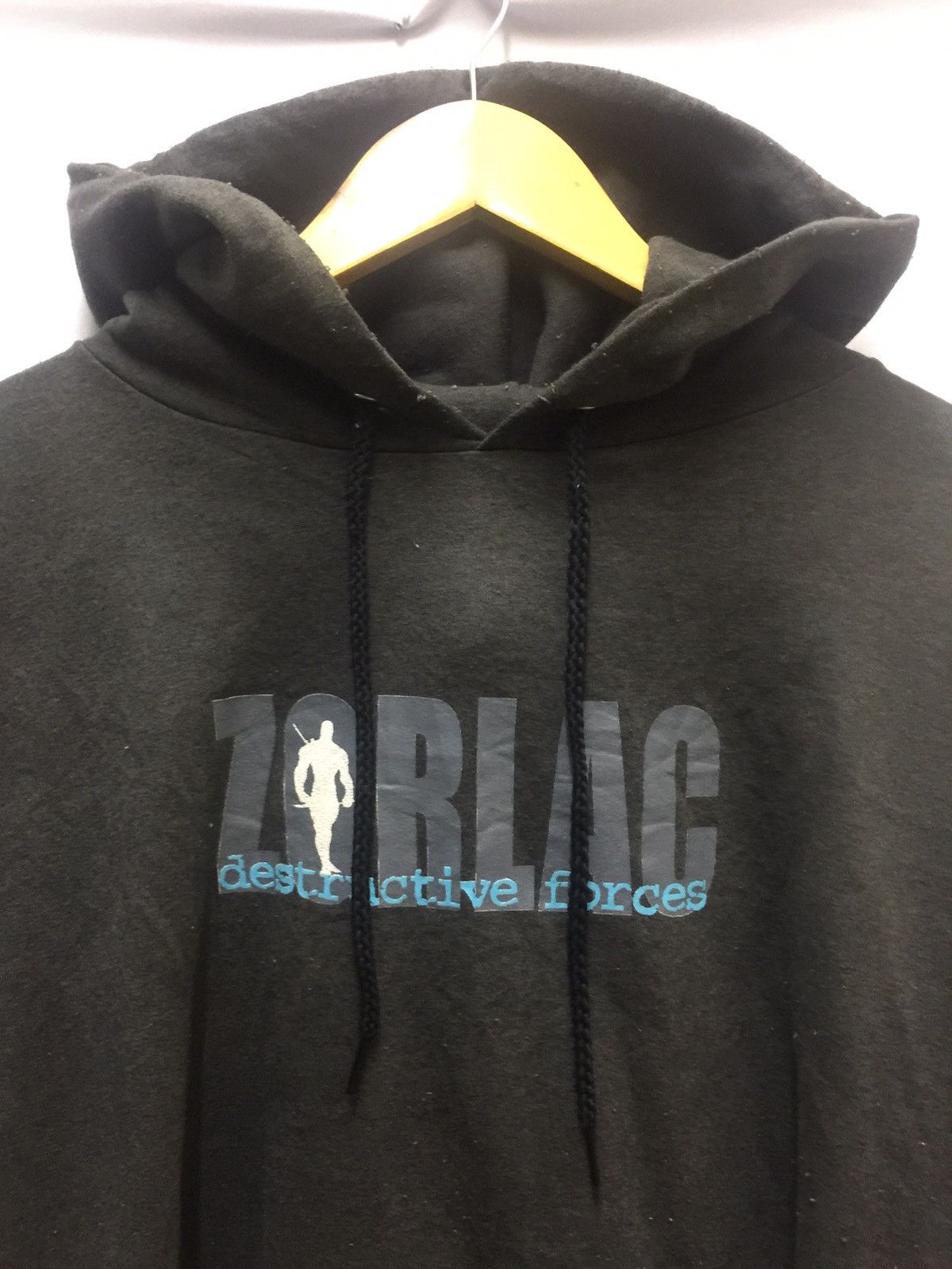 Powell Peralta Vintage ZORLAC “Destructive Force” Skateboard Hoodie Size US L / EU 52-54 / 3 - 2 Thumbnail