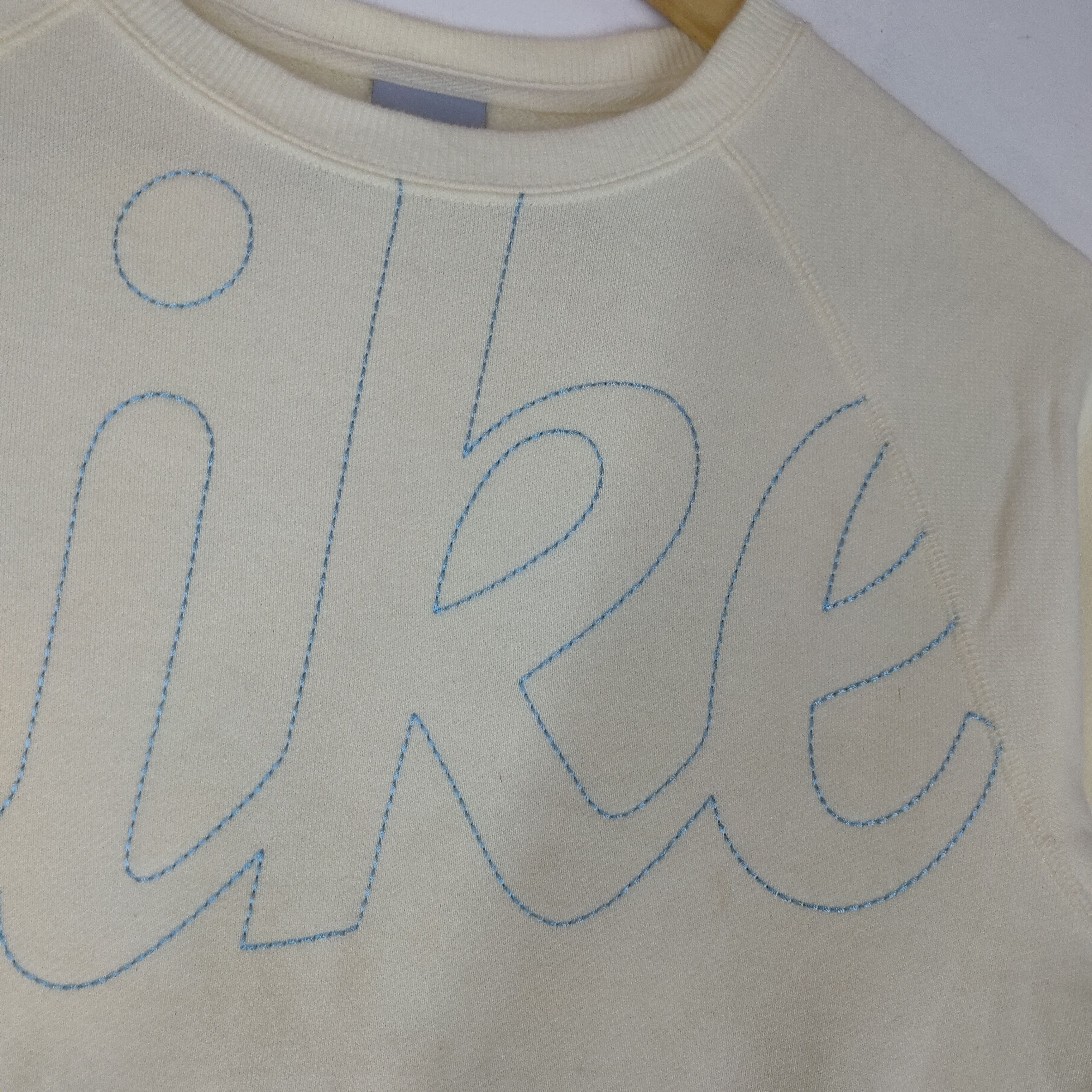 Nike NIKE STITCHES SPELOUT Pullover Jumper Crewneck Sweatshirt Size US S / EU 44-46 / 1 - 2 Thumbnail