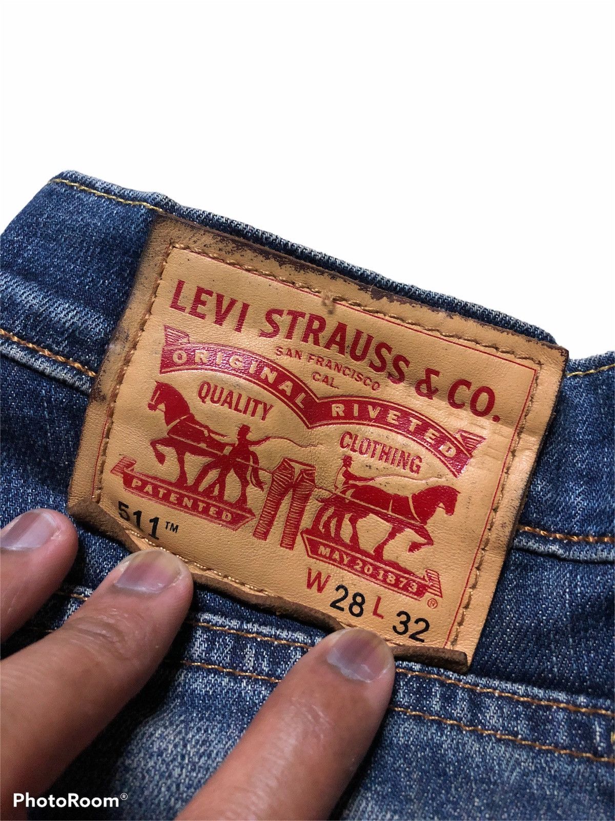 Levi's LEVIS 511 SLIM FIT 140 YEARS EDITION Size US 28 / EU 44 - 5 Thumbnail