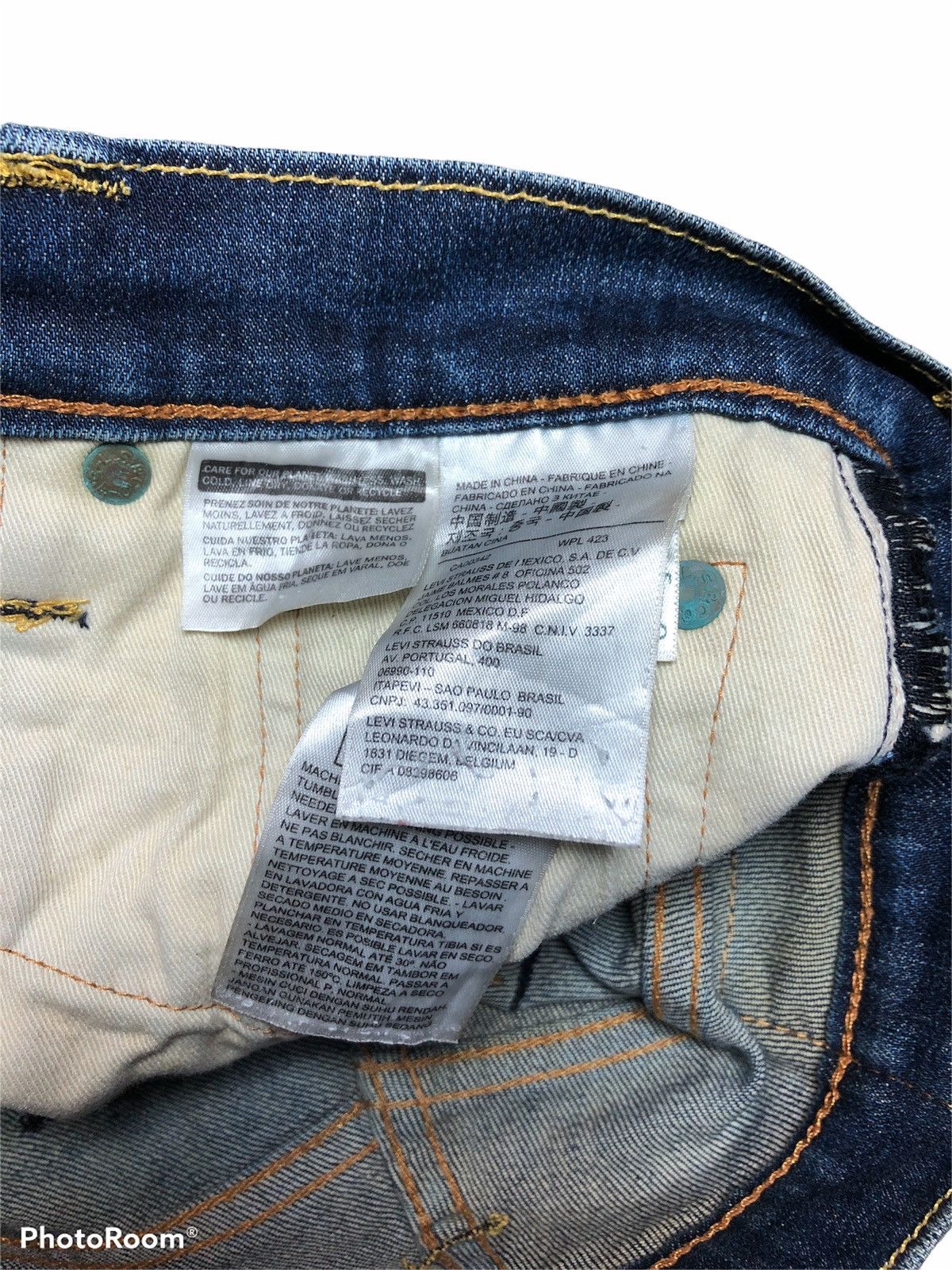 Levi's LEVIS 511 SLIM FIT 140 YEARS EDITION Size US 28 / EU 44 - 6 Thumbnail
