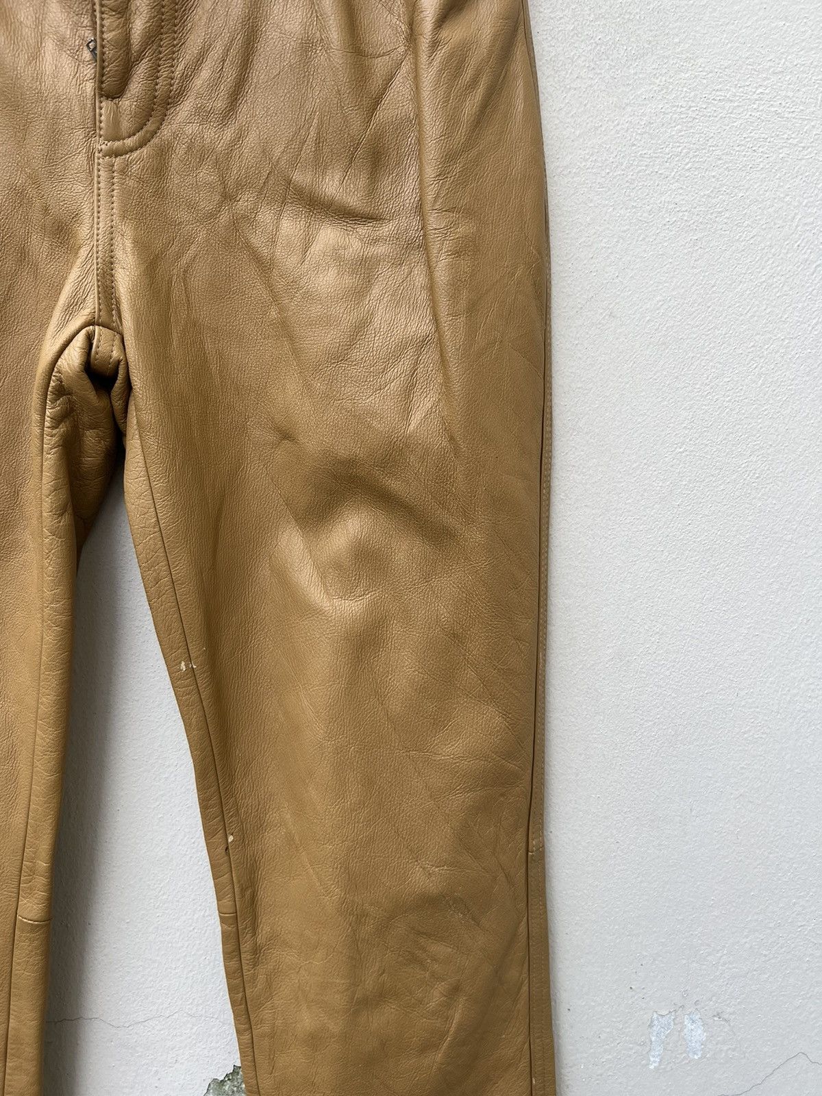 Leather Vintage Loritti Japan Cowhide Leather Pant Size US 29 - 10 Thumbnail