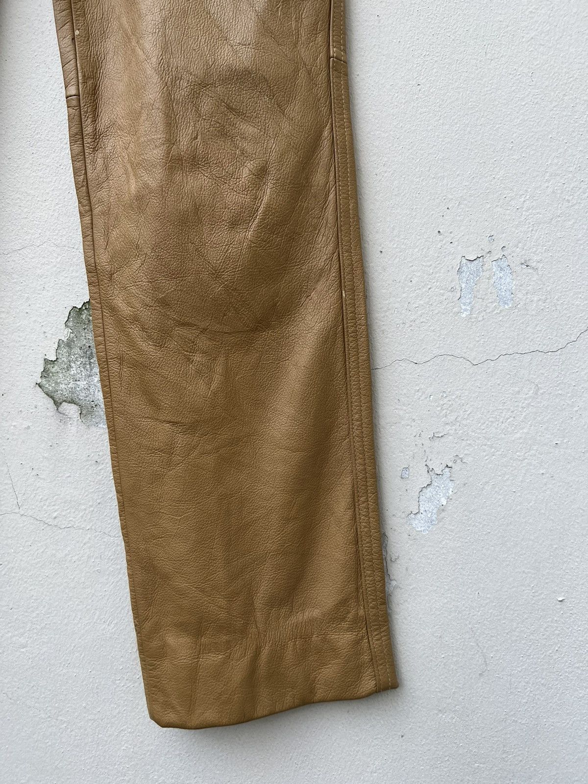 Leather Vintage Loritti Japan Cowhide Leather Pant Size US 29 - 12 Thumbnail