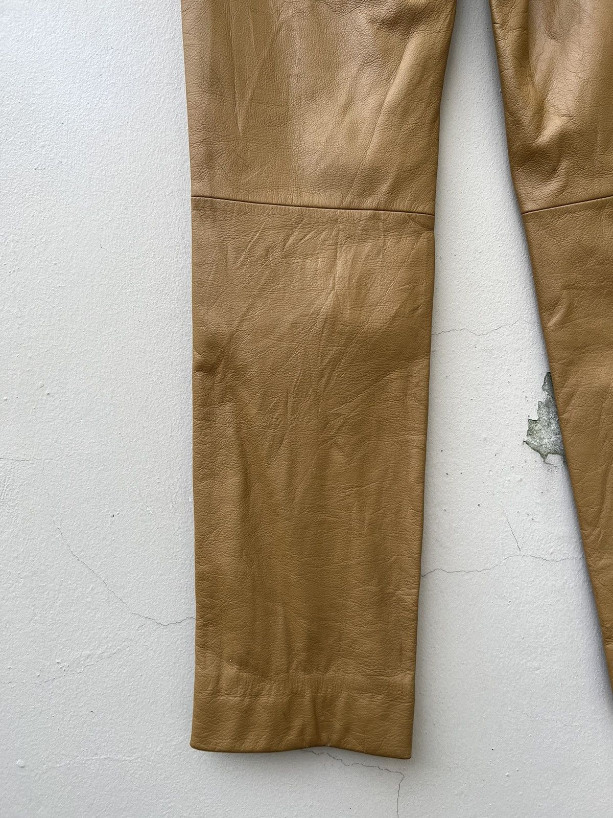 Leather Vintage Loritti Japan Cowhide Leather Pant Size US 29 - 16 Thumbnail