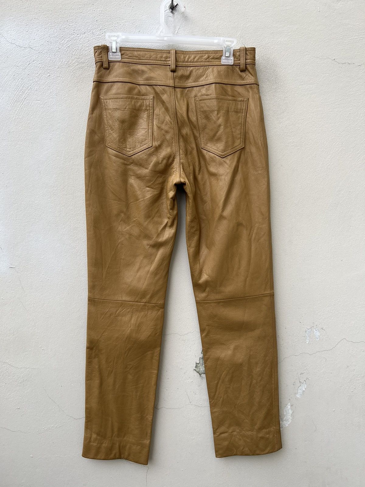Leather Vintage Loritti Japan Cowhide Leather Pant Size US 29 - 14 Thumbnail