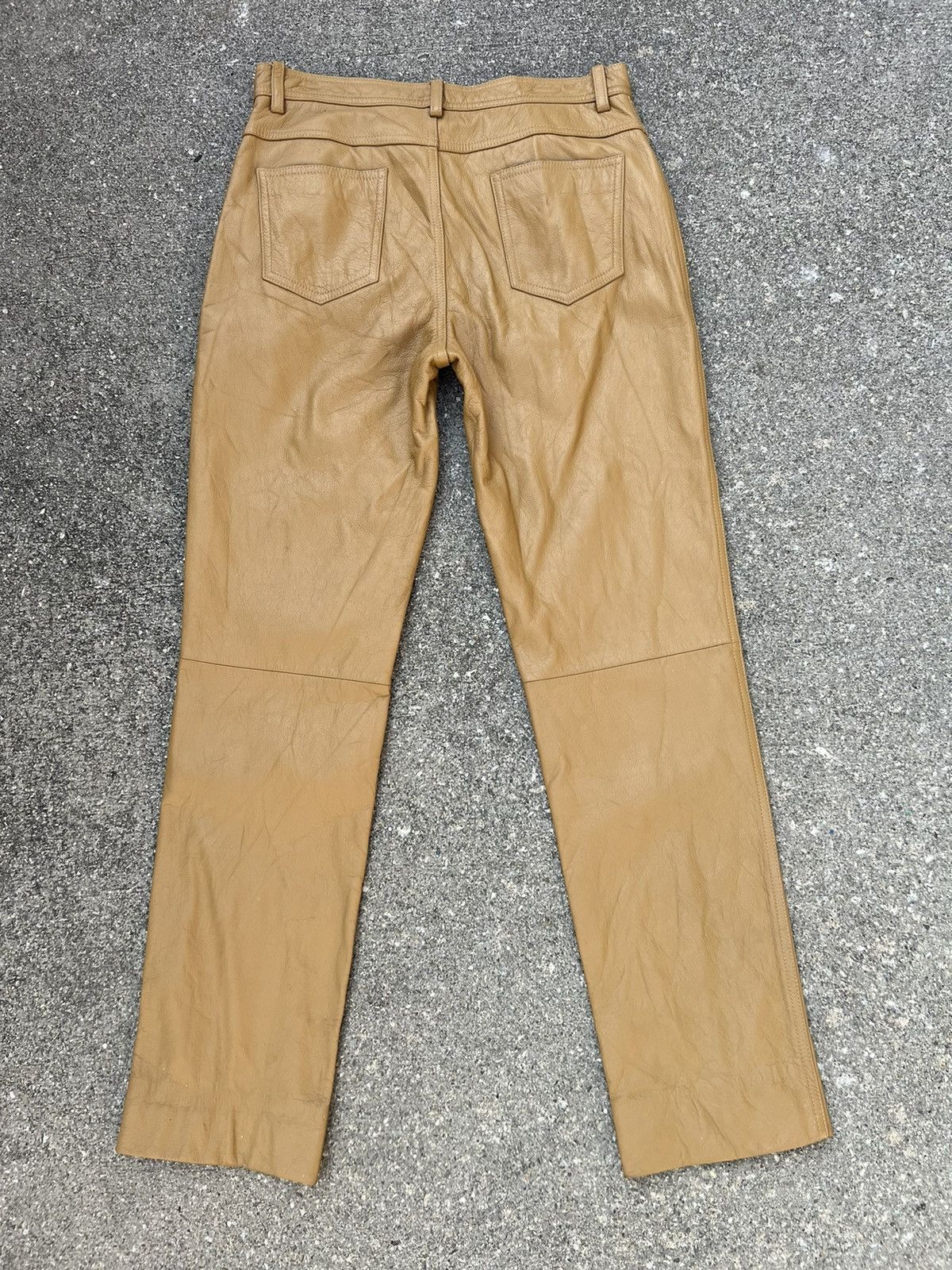 Leather Vintage Loritti Japan Cowhide Leather Pant Size US 29 - 2 Thumbnail