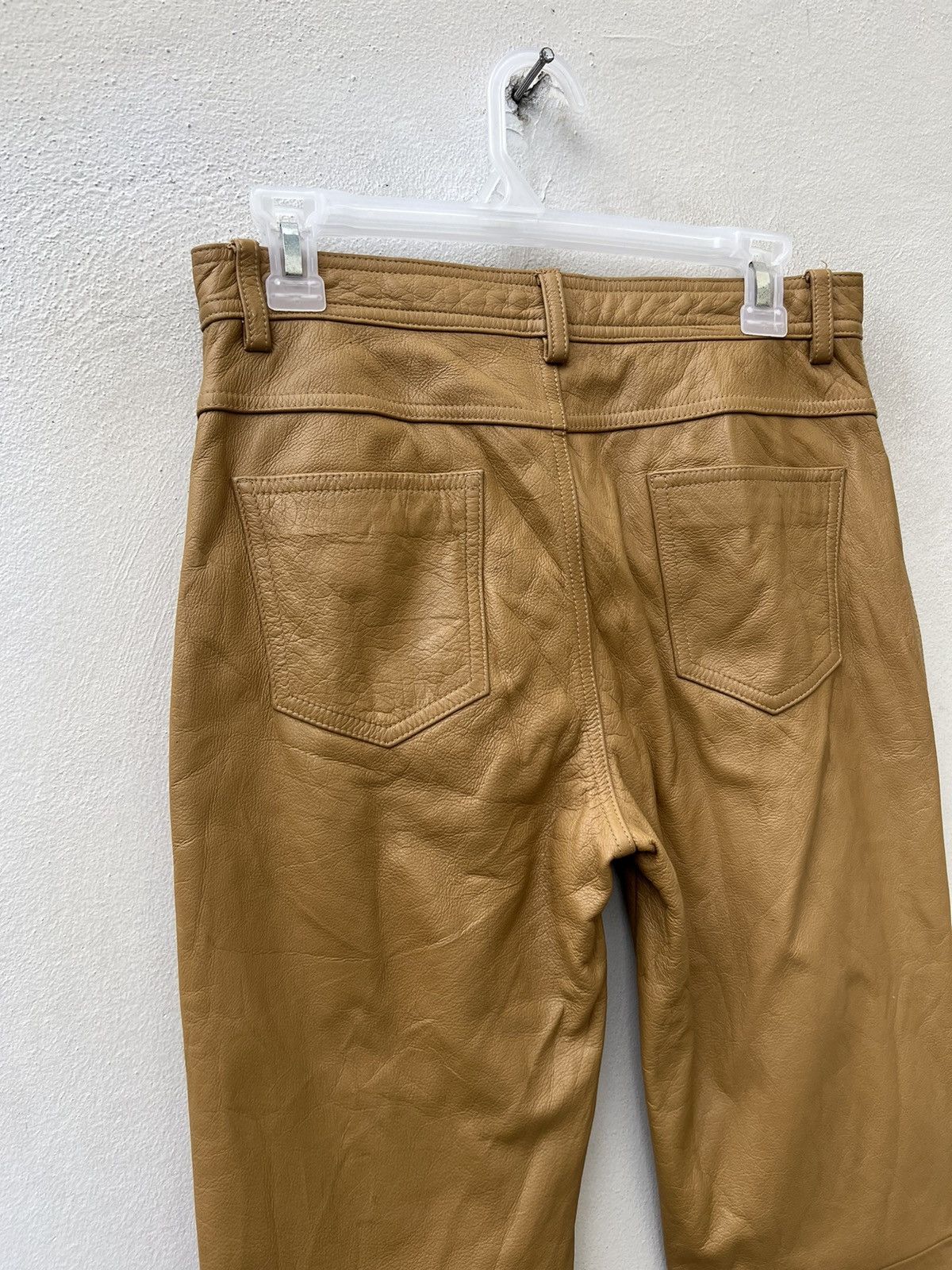 Leather Vintage Loritti Japan Cowhide Leather Pant Size US 29 - 15 Thumbnail