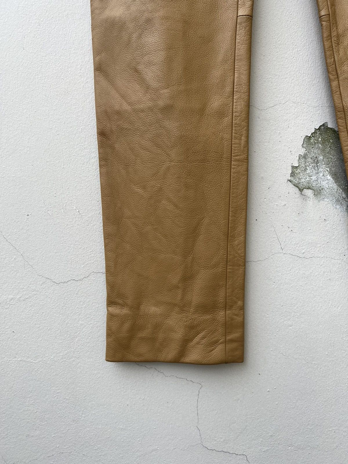 Leather Vintage Loritti Japan Cowhide Leather Pant Size US 29 - 8 Thumbnail