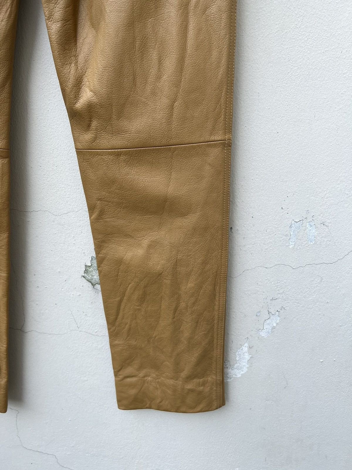 Leather Vintage Loritti Japan Cowhide Leather Pant Size US 29 - 18 Thumbnail