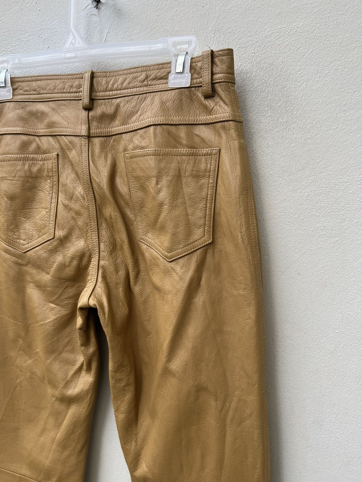 Leather Vintage Loritti Japan Cowhide Leather Pant Size US 29 - 17 Thumbnail