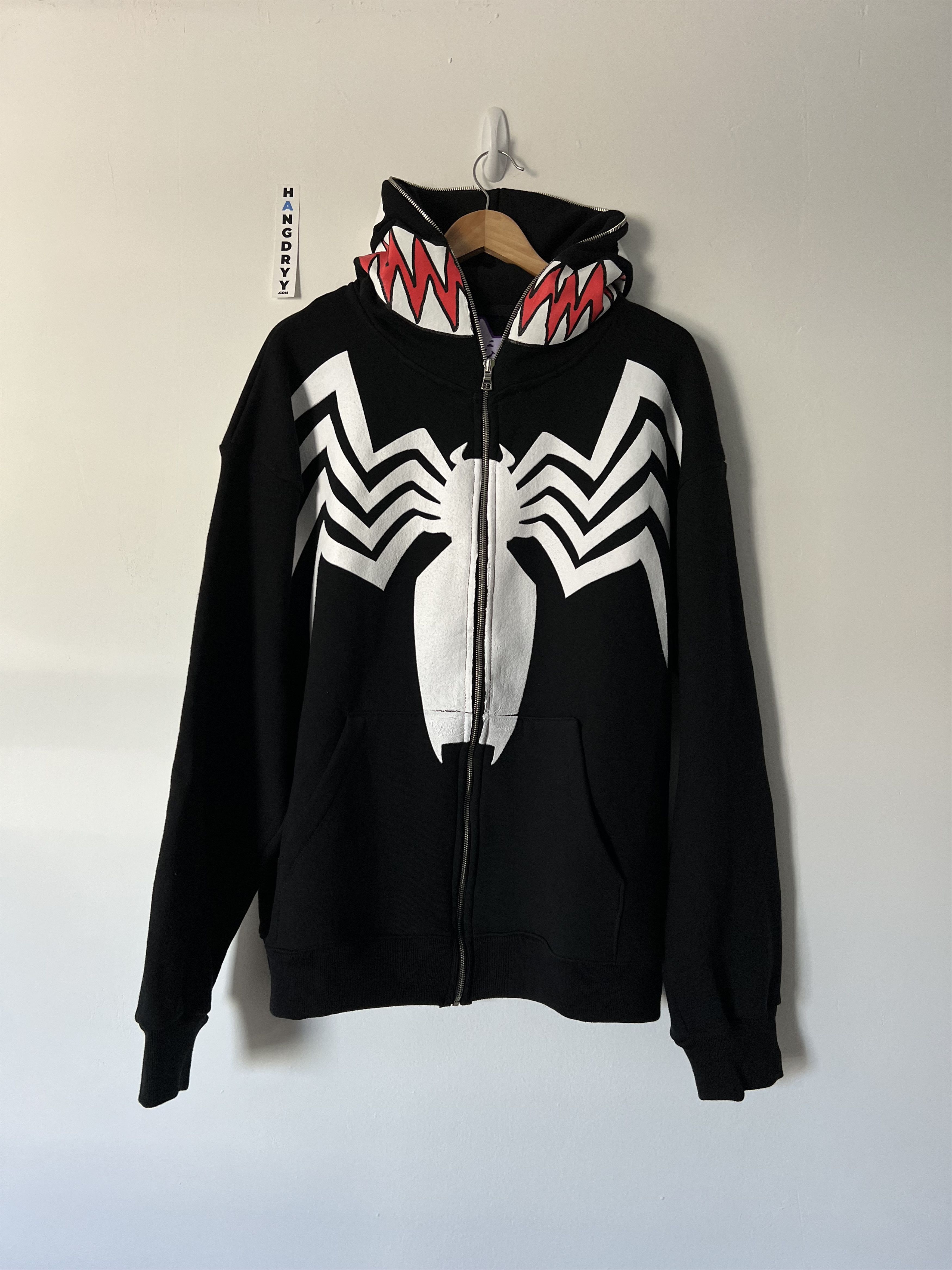 Asspizza Very Rare ASSPIZZA Venom Full Zip Hoodie Sweatshirt Grailed