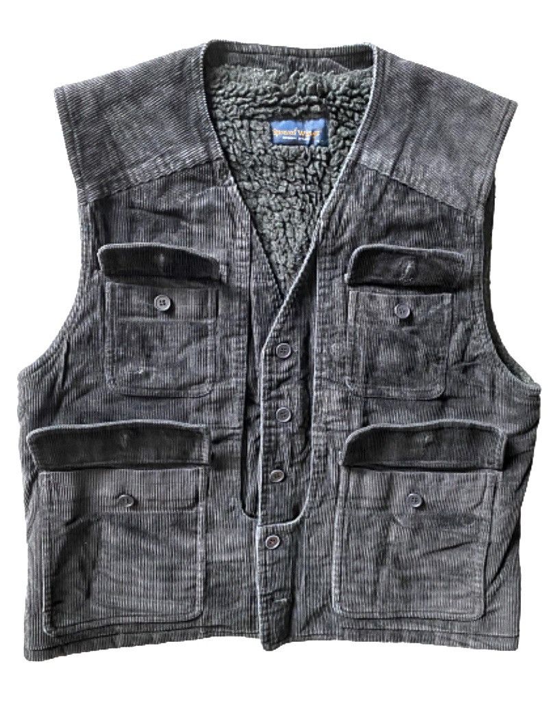 Spread Wings Sherpa Velvet Vest multi Pocket