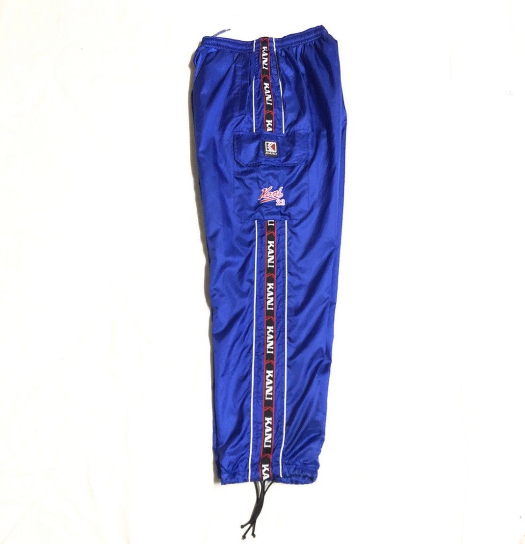 Karl Kani × Vintage Vintage Kani Jeans Side Tape Track Pant Size US 31 - 9 Thumbnail