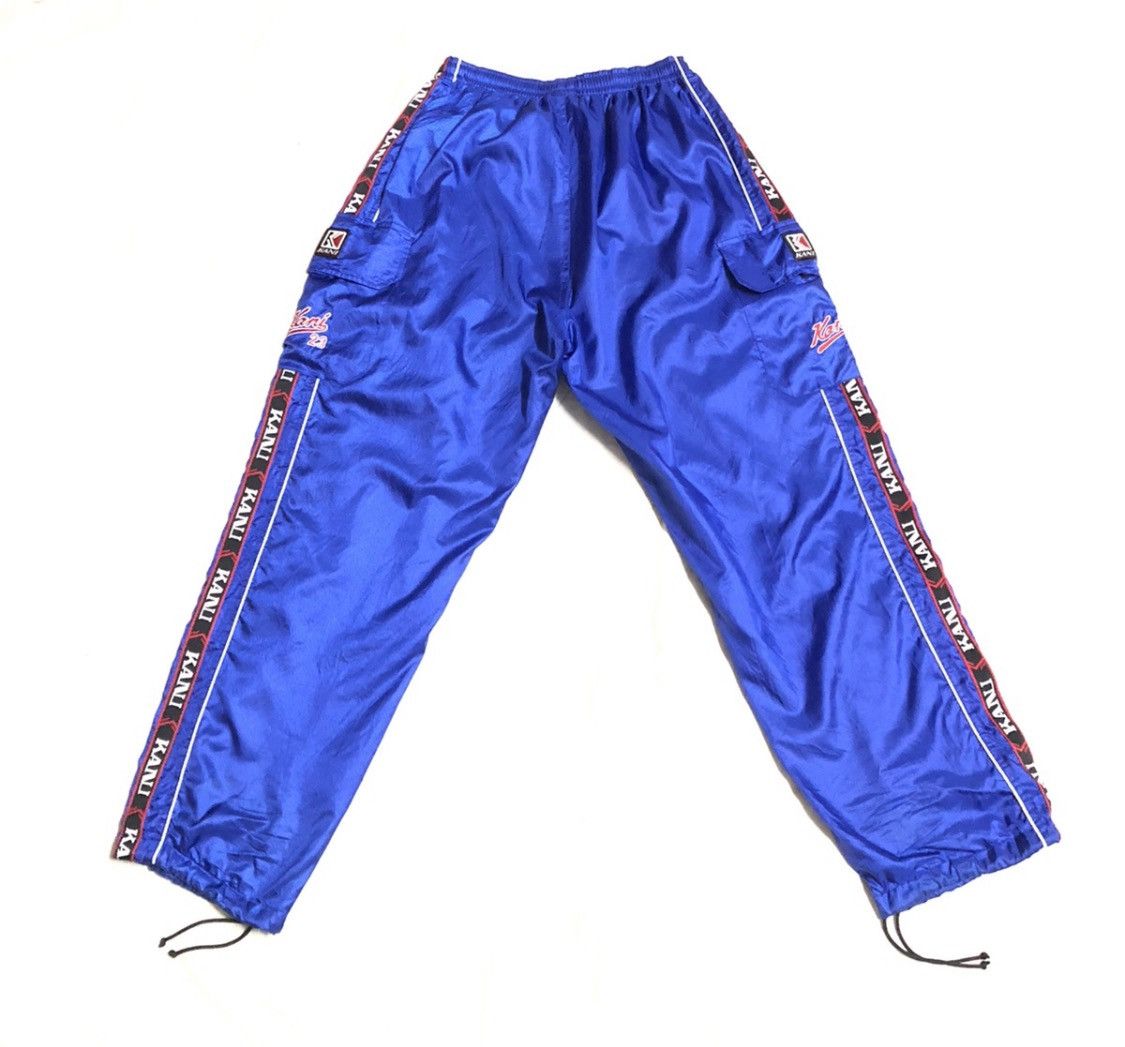 Karl Kani × Vintage Vintage Kani Jeans Side Tape Track Pant Size US 31 - 11 Thumbnail