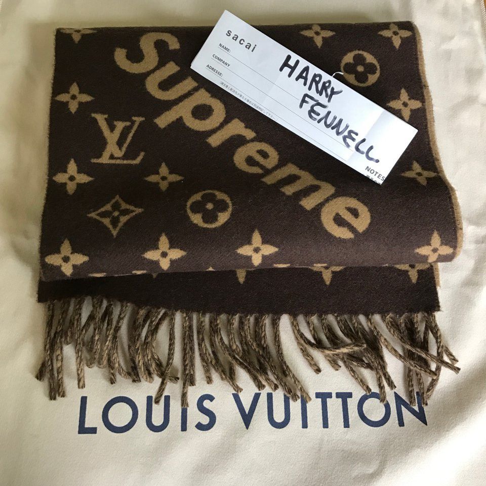 Louis Vuitton × Supreme Supreme x Louis Vuitton Scarf - Gem
