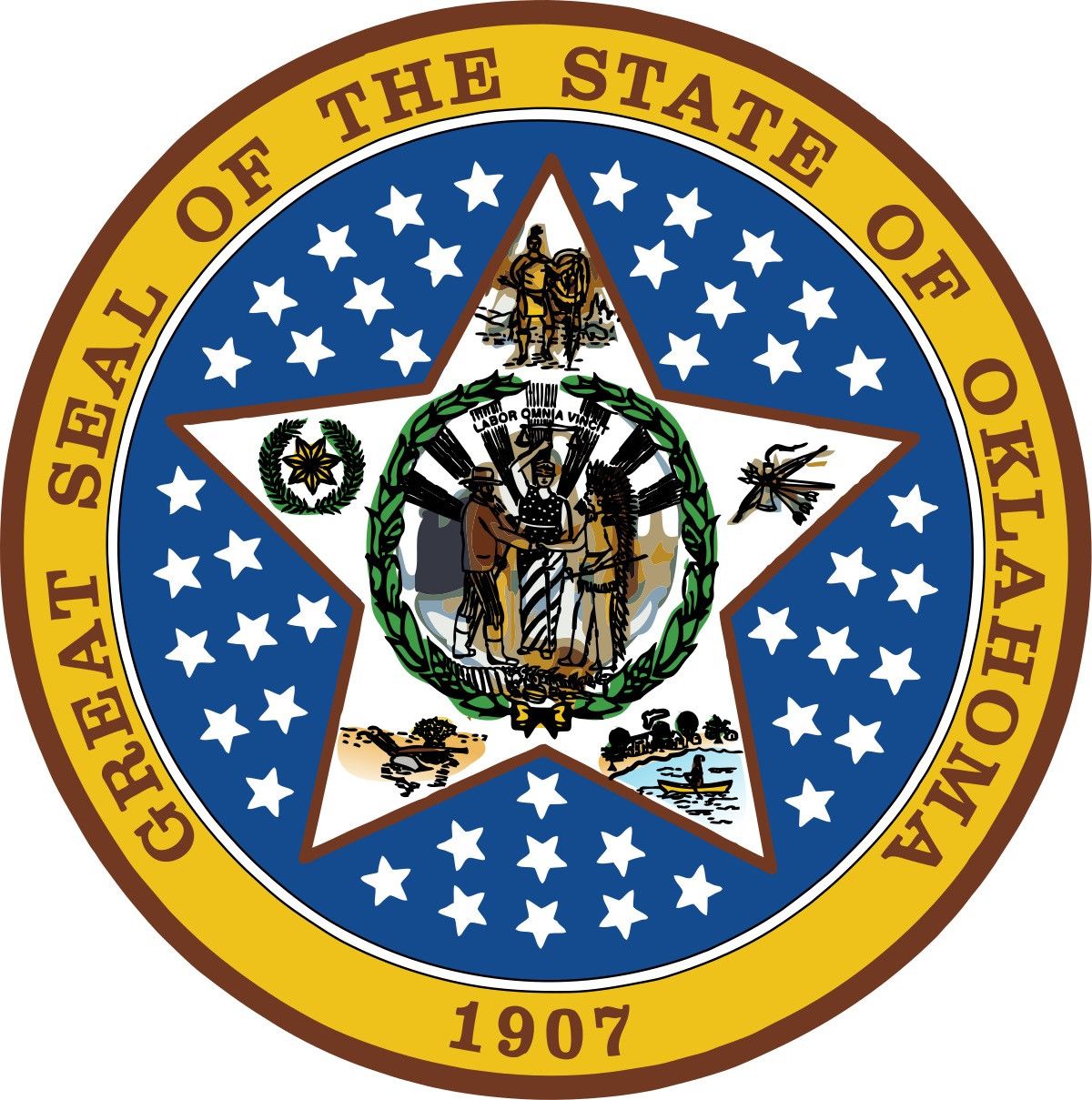 Vintage Great Seal Of The State Of Oklahoma Mink Fur Leather Jacket Size US L / EU 52-54 / 3 - 2 Thumbnail