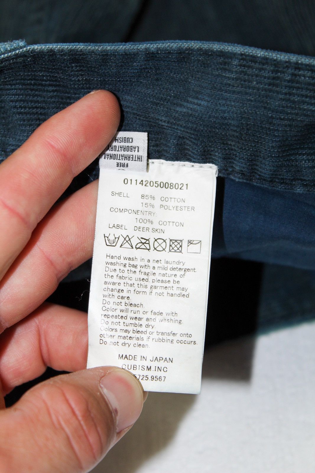 Visvim Kano Corduroy Fluxus 03 Pants Size US 35 - 4 Thumbnail