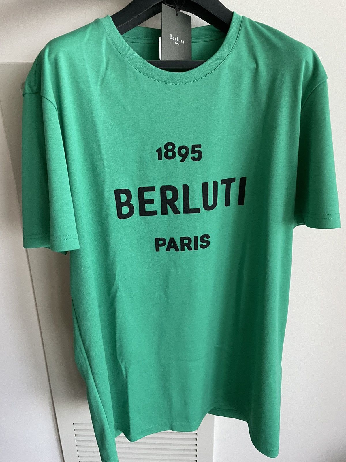 Berluti Rare LimitedEdition Runway Classic Berluti Logo Tee T-shirt Size US L / EU 52-54 / 3 - 14 Thumbnail