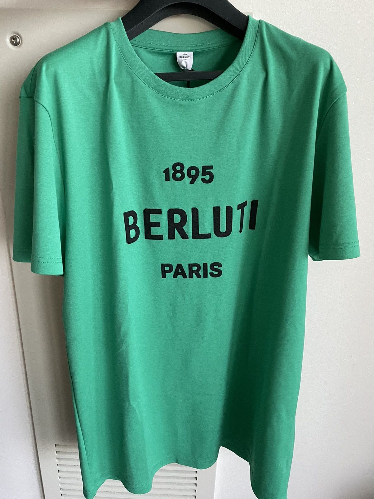 Berluti Rare LimitedEdition Runway Classic Berluti Logo Tee T-shirt Size US L / EU 52-54 / 3 - 21 Thumbnail