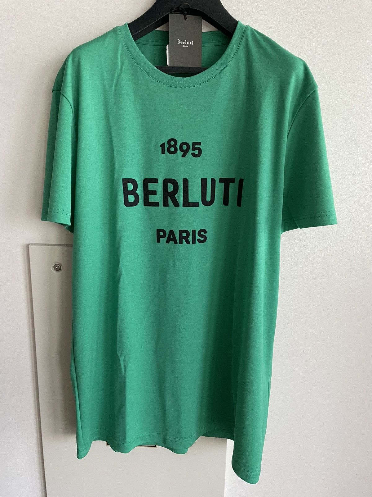 Berluti Rare LimitedEdition Runway Classic Berluti Logo Tee T-shirt Size US L / EU 52-54 / 3 - 1 Thumbnail