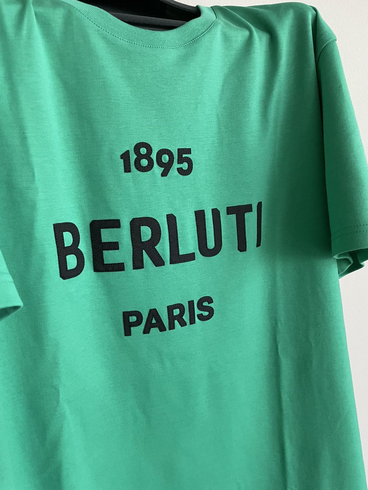 Berluti Rare LimitedEdition Runway Classic Berluti Logo Tee T-shirt Size US L / EU 52-54 / 3 - 19 Thumbnail