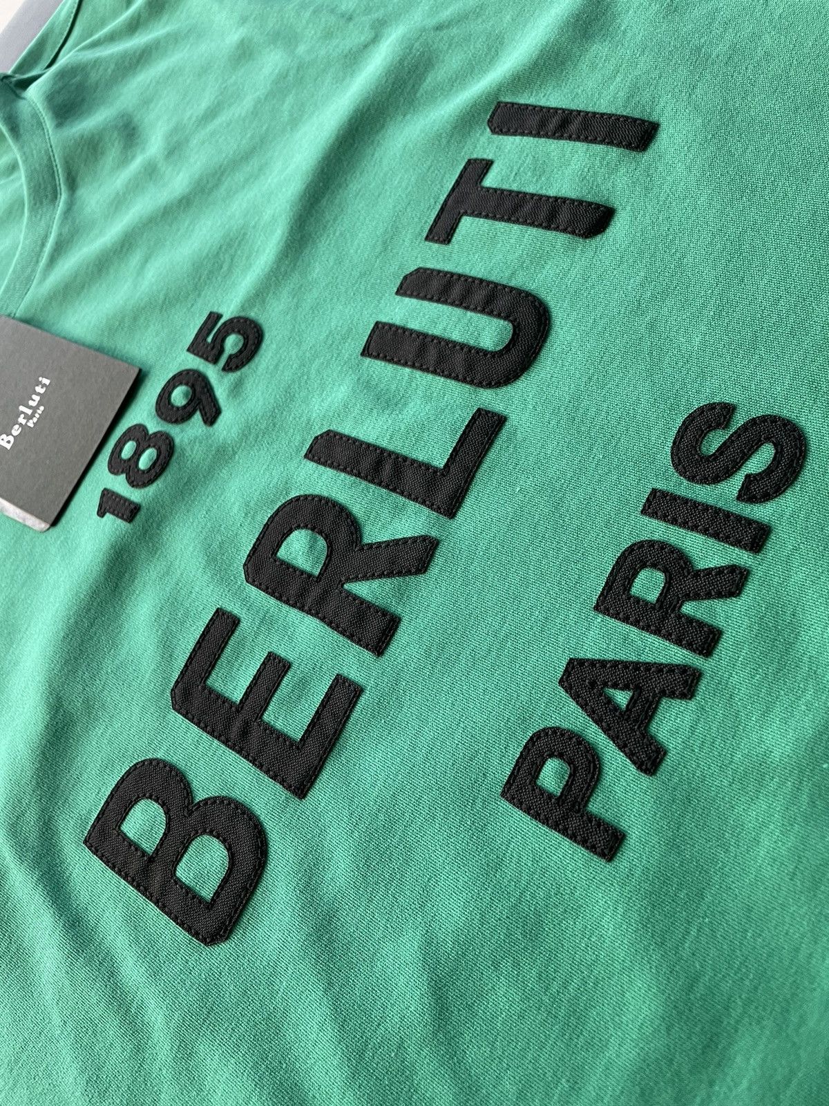 Berluti Rare LimitedEdition Runway Classic Berluti Logo Tee T-shirt Size US L / EU 52-54 / 3 - 11 Thumbnail