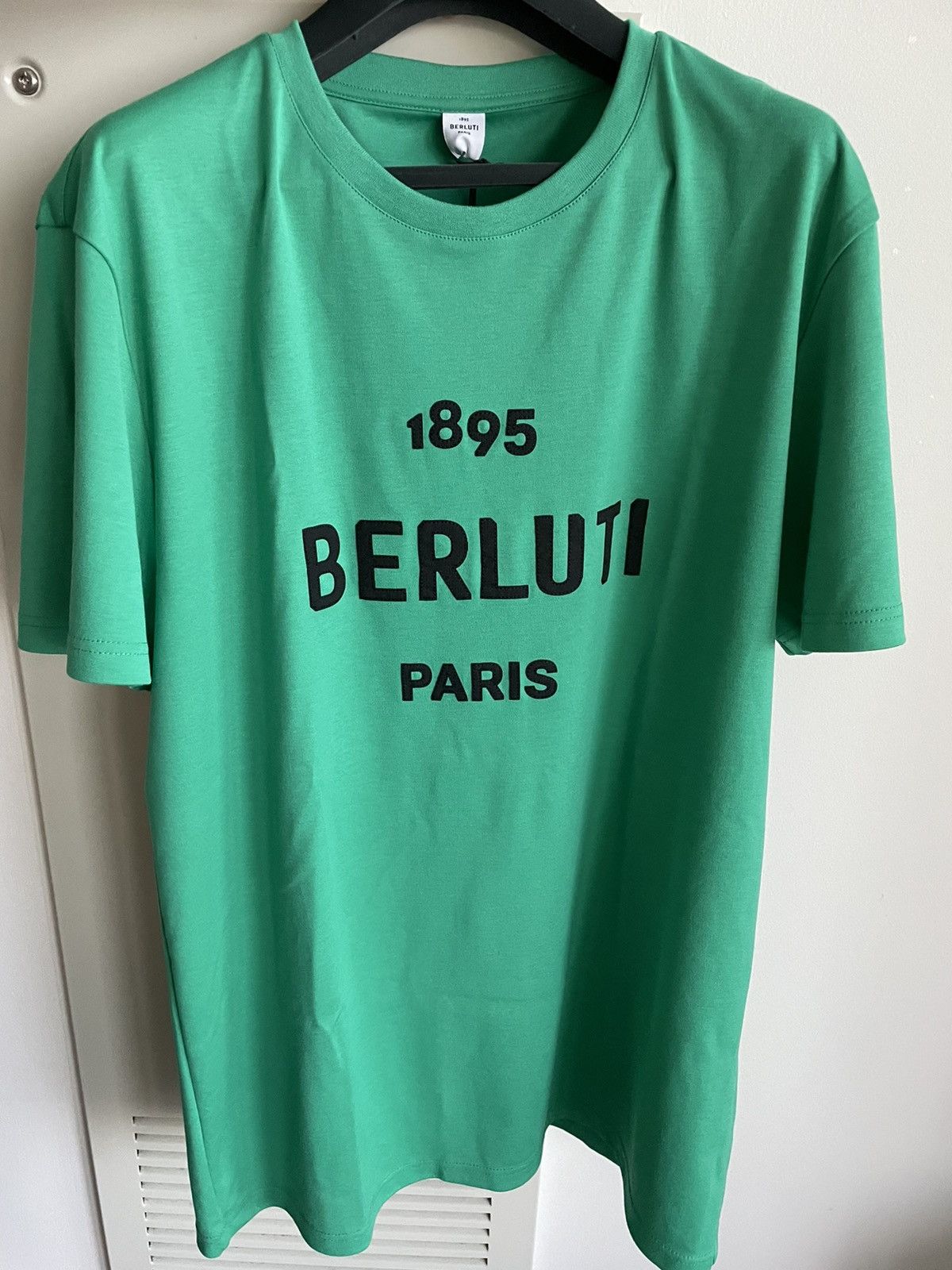 Berluti Rare LimitedEdition Runway Classic Berluti Logo Tee T-shirt Size US L / EU 52-54 / 3 - 20 Thumbnail