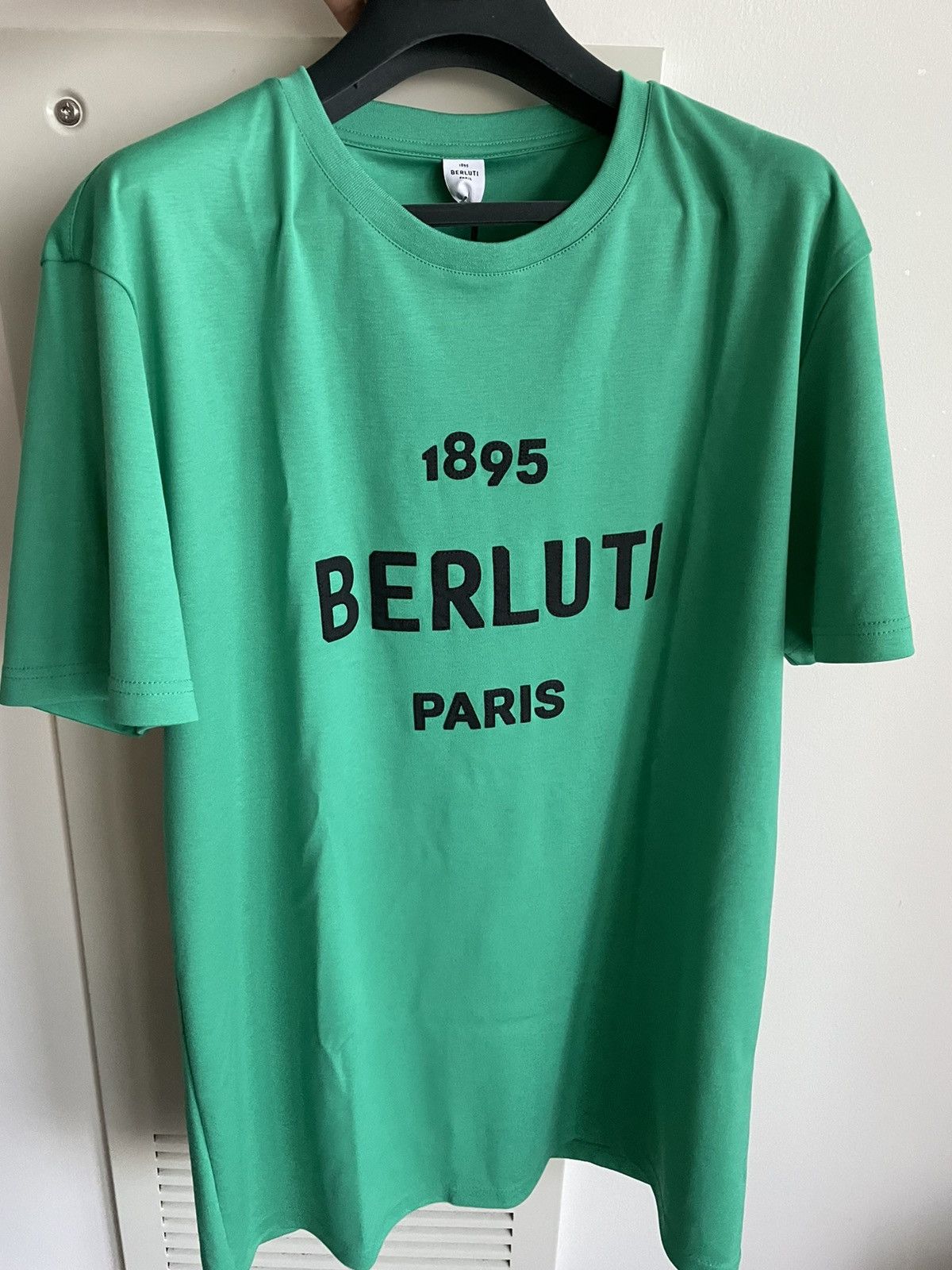 Berluti Rare LimitedEdition Runway Classic Berluti Logo Tee T-shirt Size US L / EU 52-54 / 3 - 18 Thumbnail