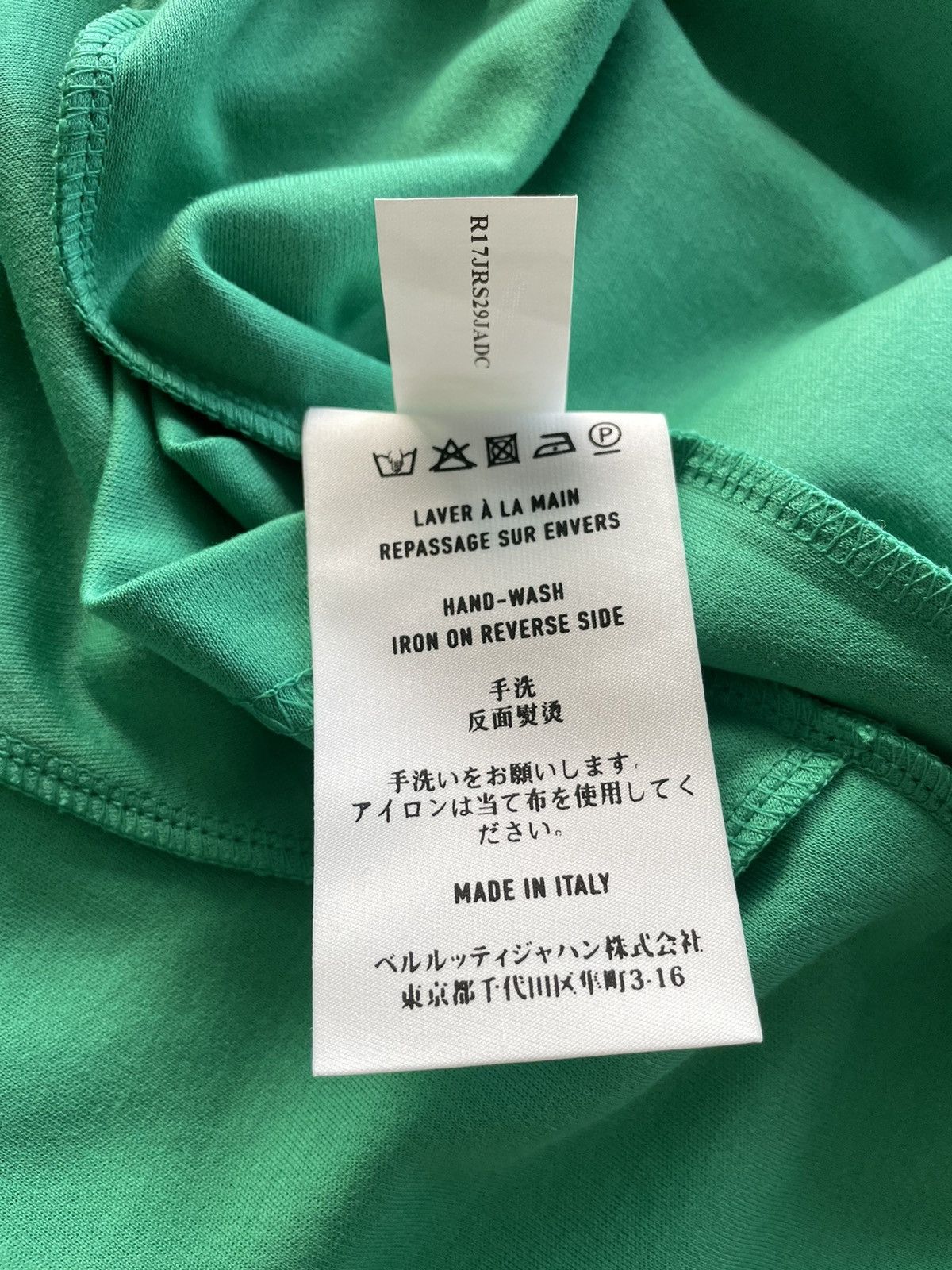 Berluti Rare LimitedEdition Runway Classic Berluti Logo Tee T-shirt Size US L / EU 52-54 / 3 - 8 Thumbnail