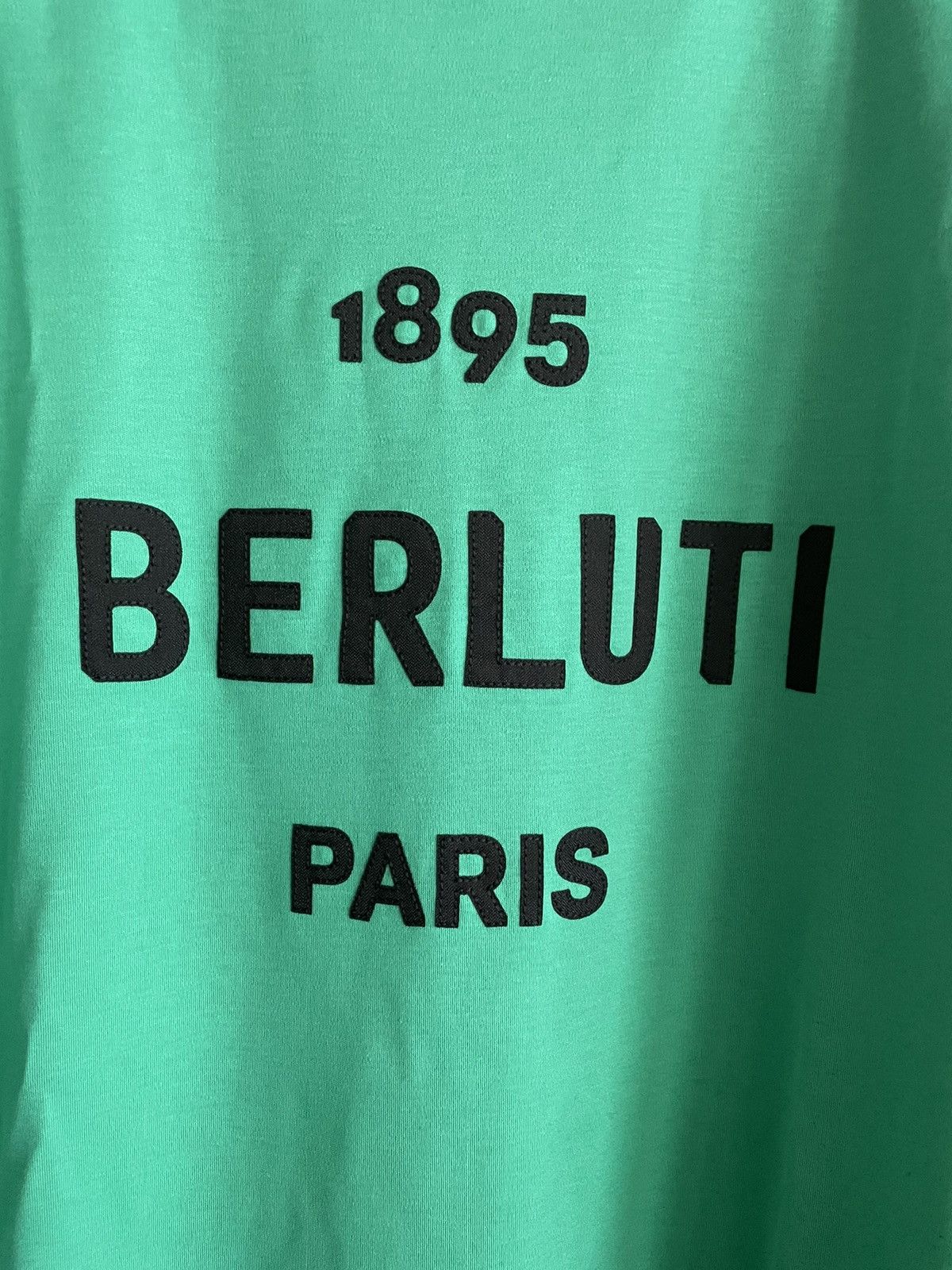 Berluti Rare LimitedEdition Runway Classic Berluti Logo Tee T-shirt Size US L / EU 52-54 / 3 - 5 Thumbnail