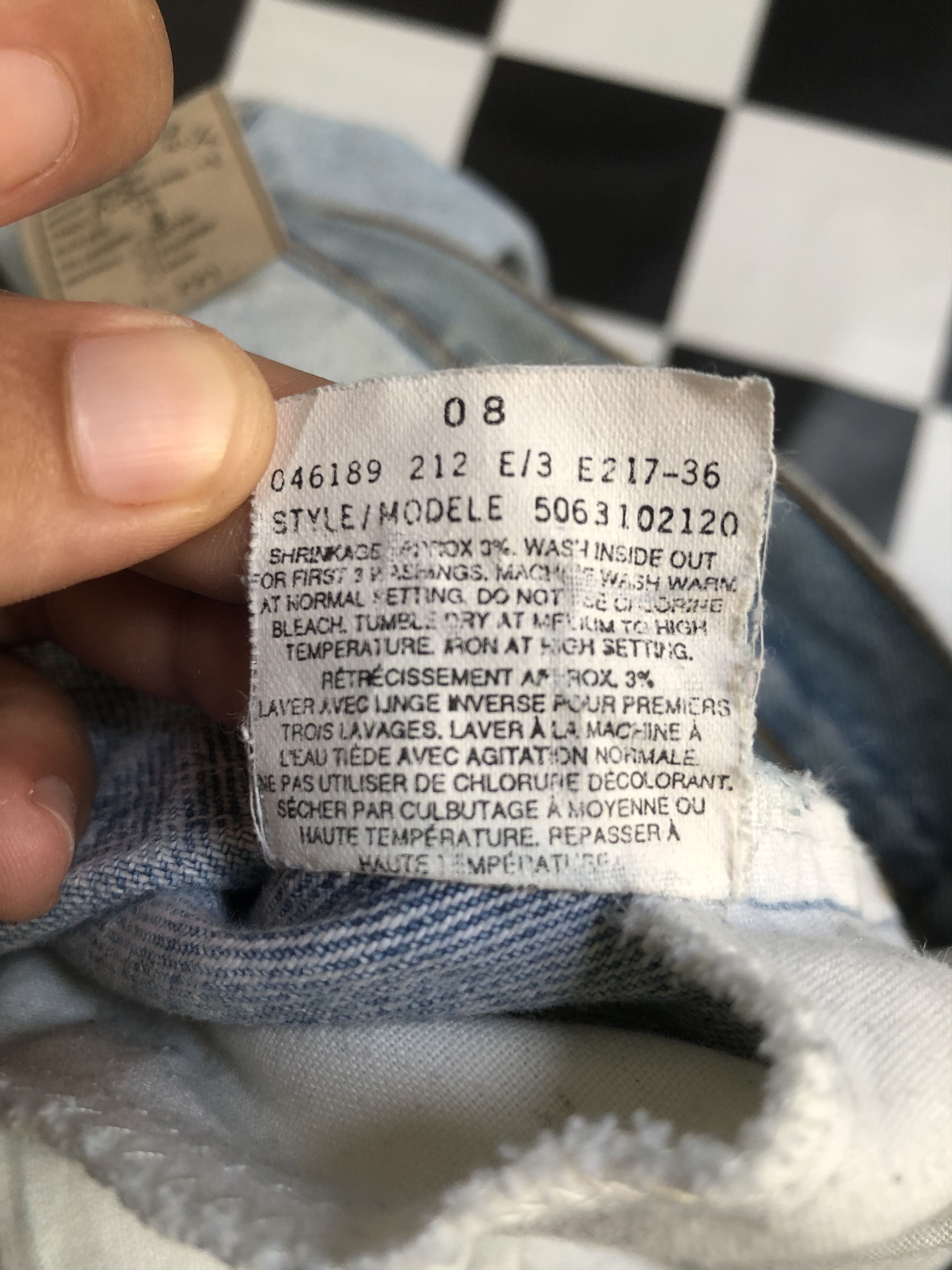 Levi's Vintage Levis 631 Orange Tab Jeans - L587 Size US 38 / EU 54 - 11 Thumbnail