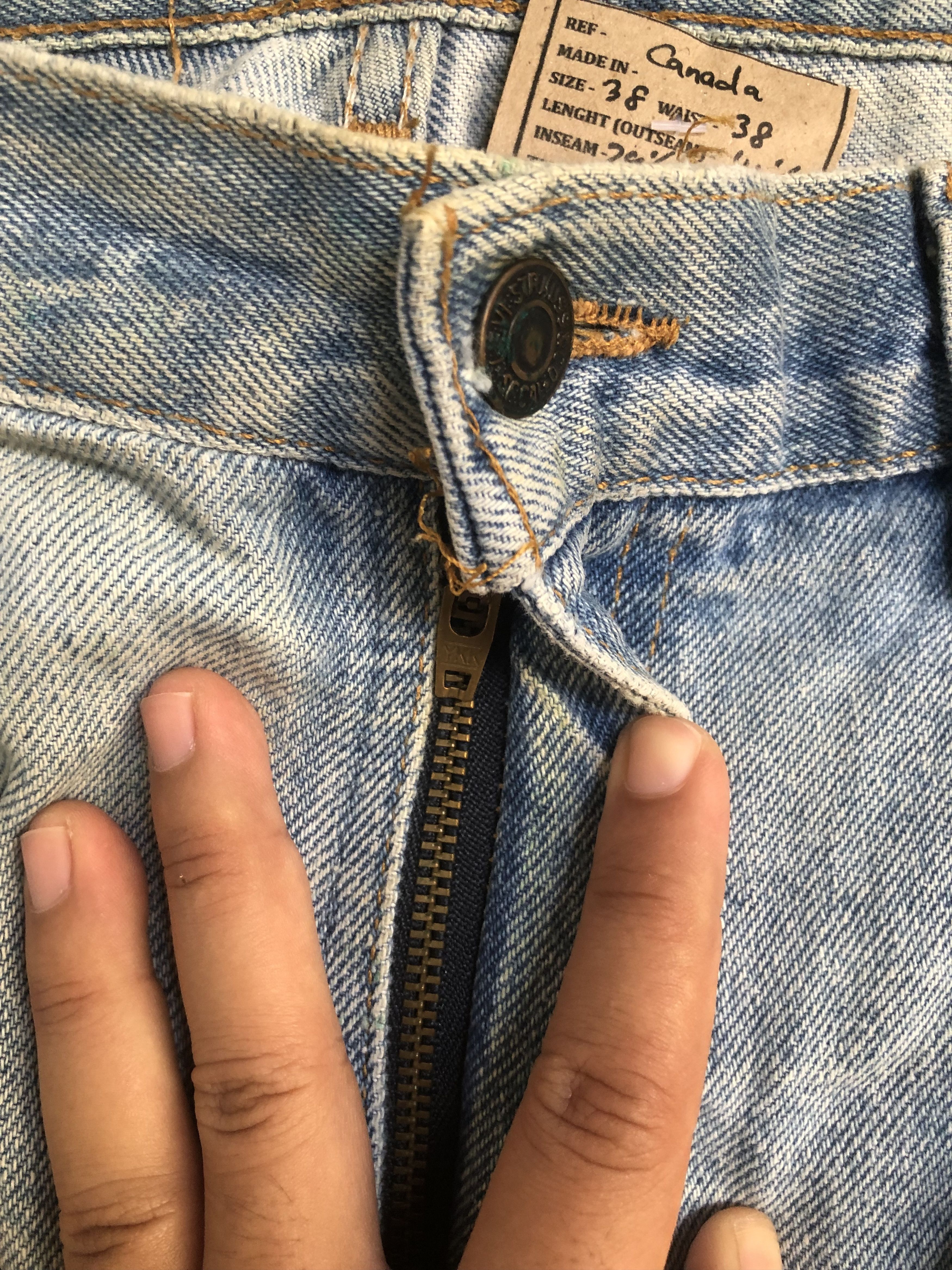 Levi's Vintage Levis 631 Orange Tab Jeans - L587 Size US 38 / EU 54 - 5 Thumbnail