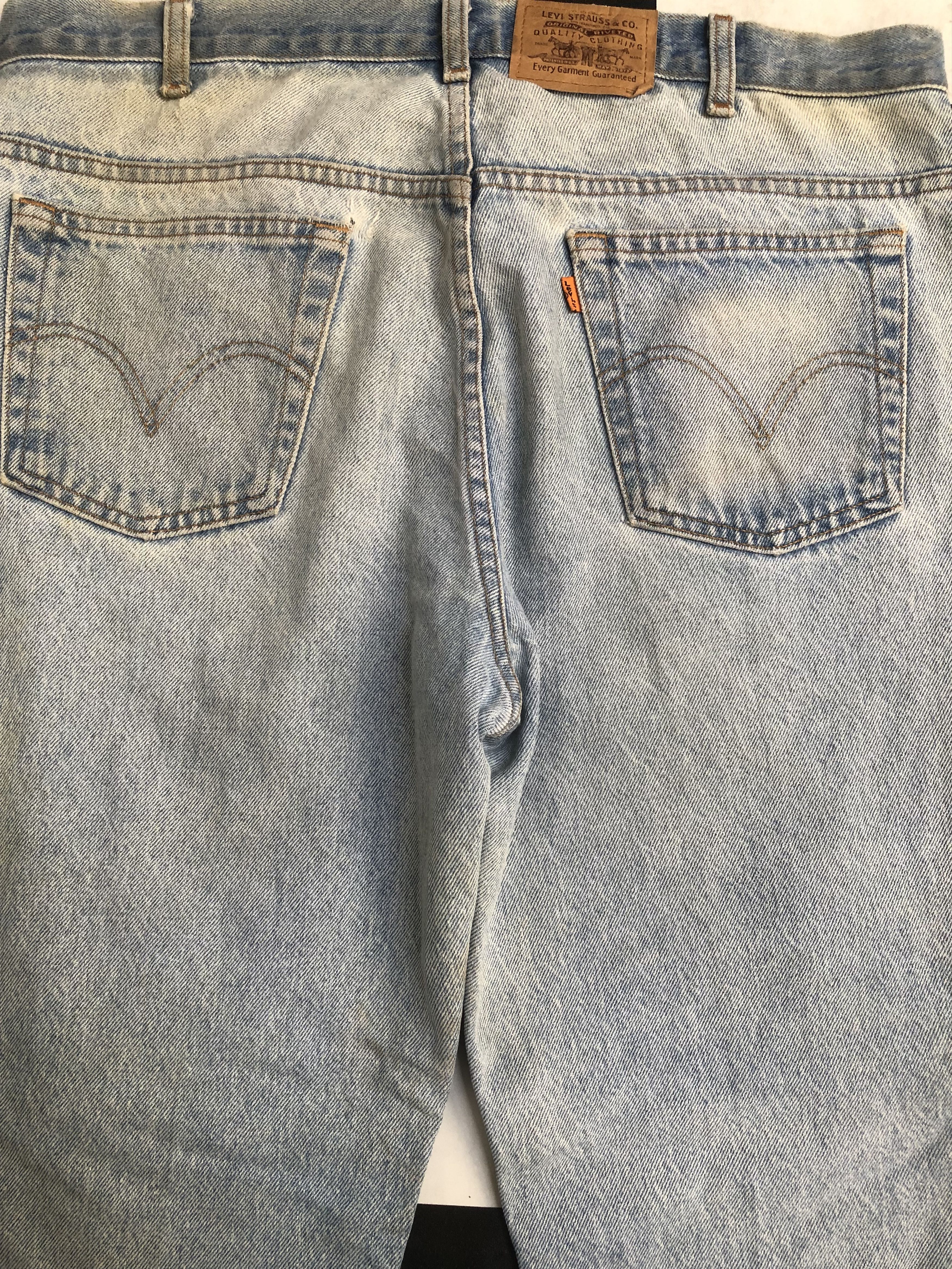 Levi's Vintage Levis 631 Orange Tab Jeans - L587 Size US 38 / EU 54 - 6 Thumbnail