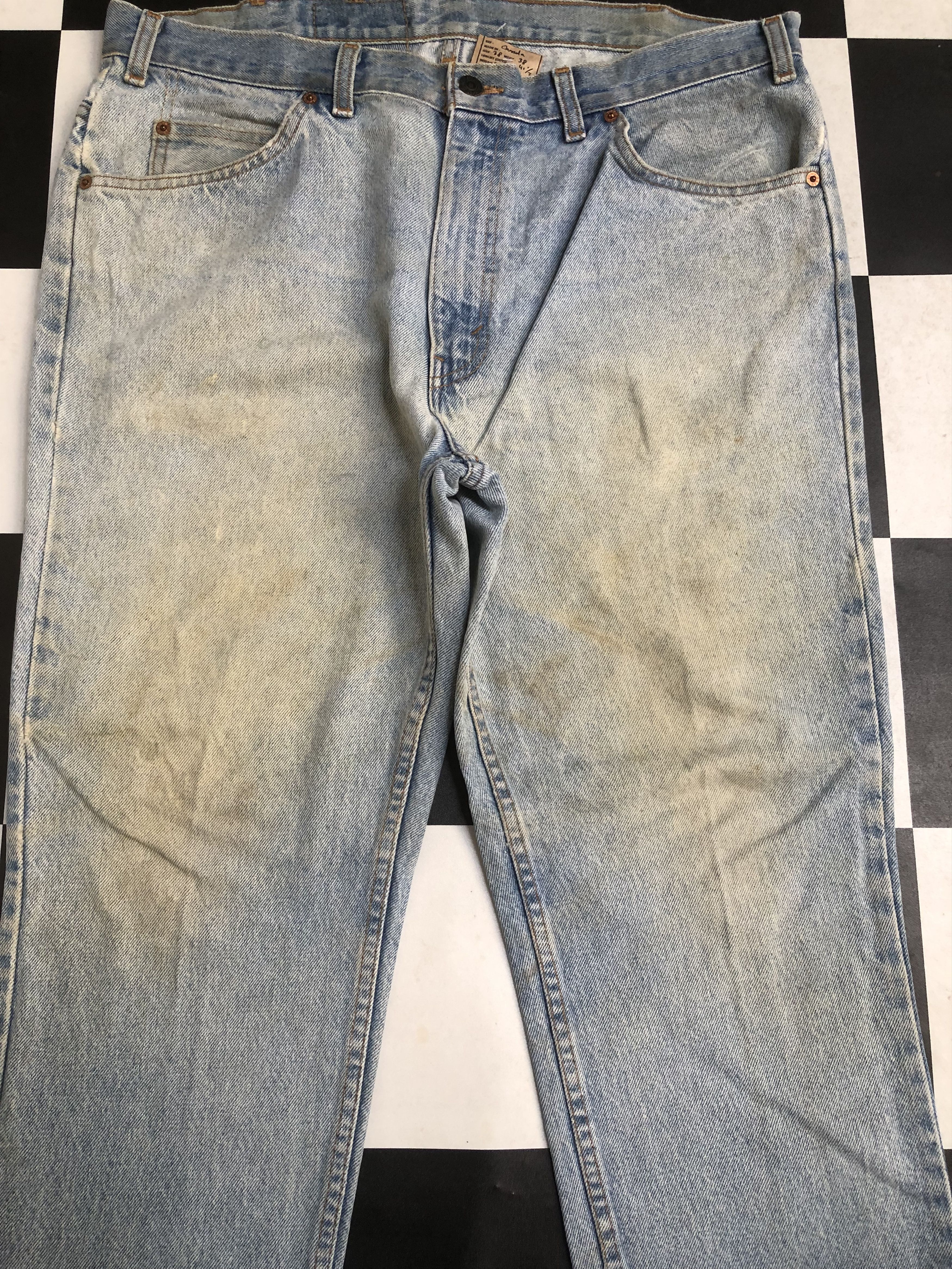 Levi's Vintage Levis 631 Orange Tab Jeans - L587 Size US 38 / EU 54 - 3 Thumbnail