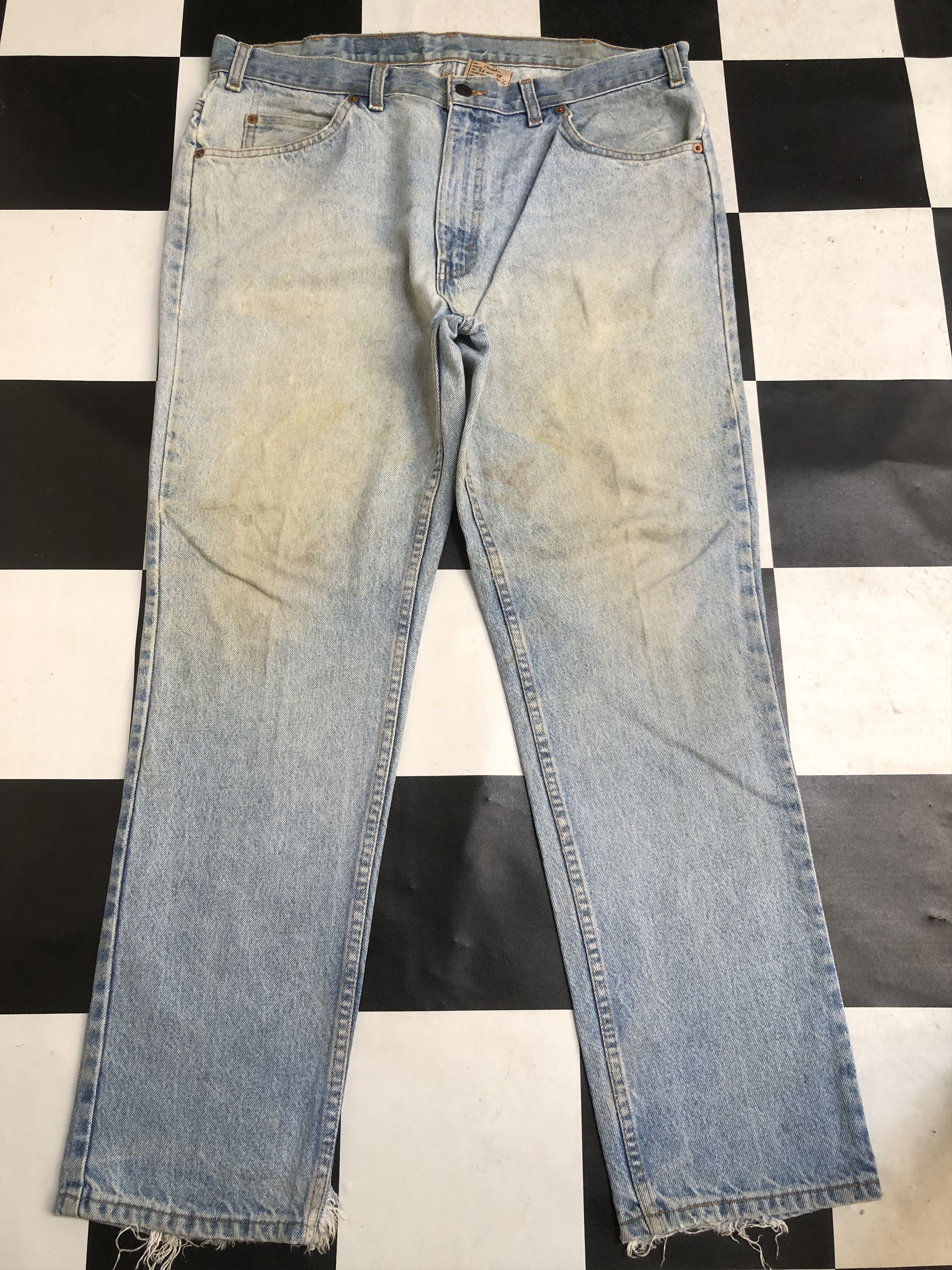 Levi's Vintage Levis 631 Orange Tab Jeans - L587 Size US 38 / EU 54 - 1 Thumbnail