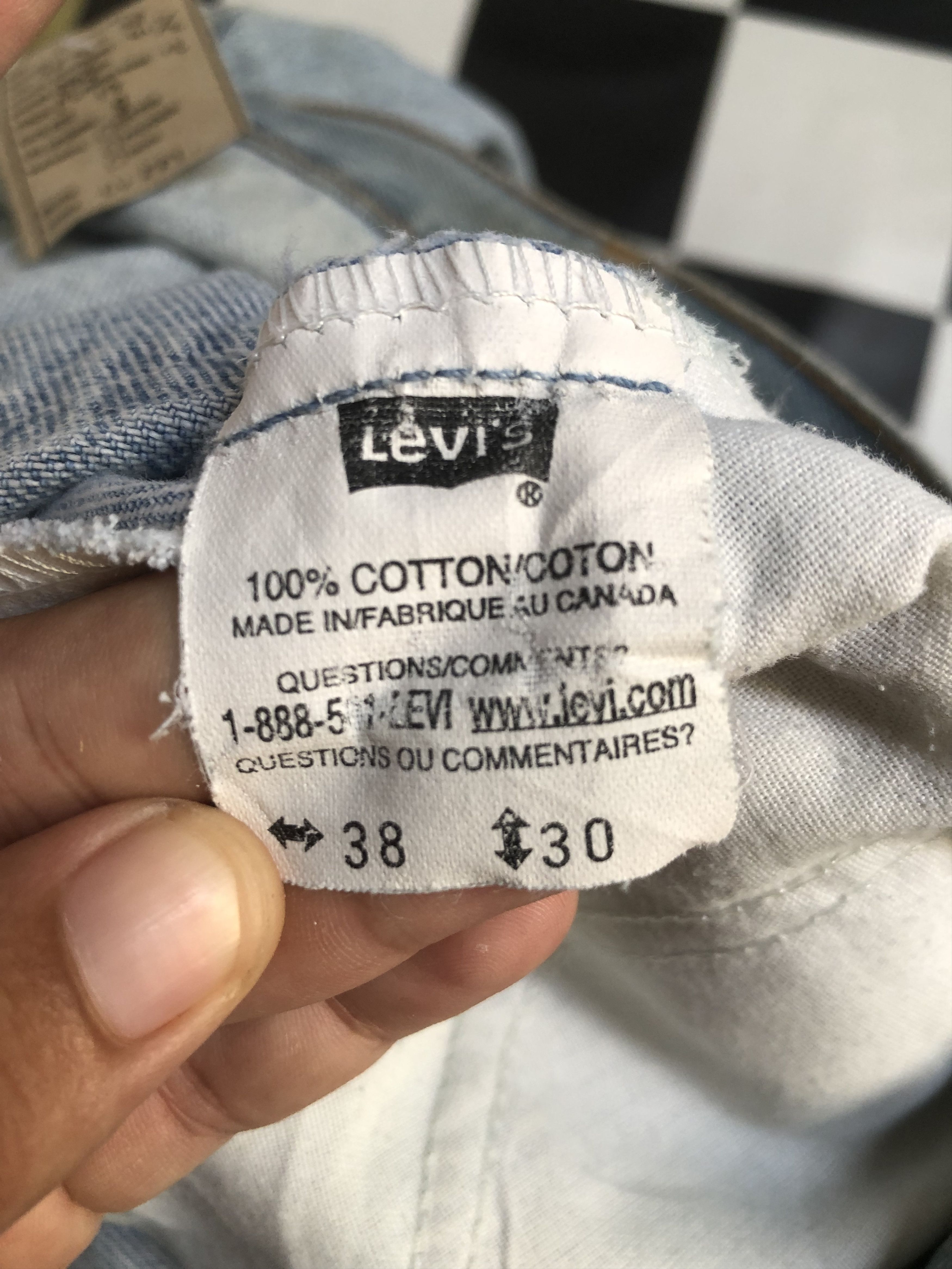 Levi's Vintage Levis 631 Orange Tab Jeans - L587 Size US 38 / EU 54 - 10 Thumbnail