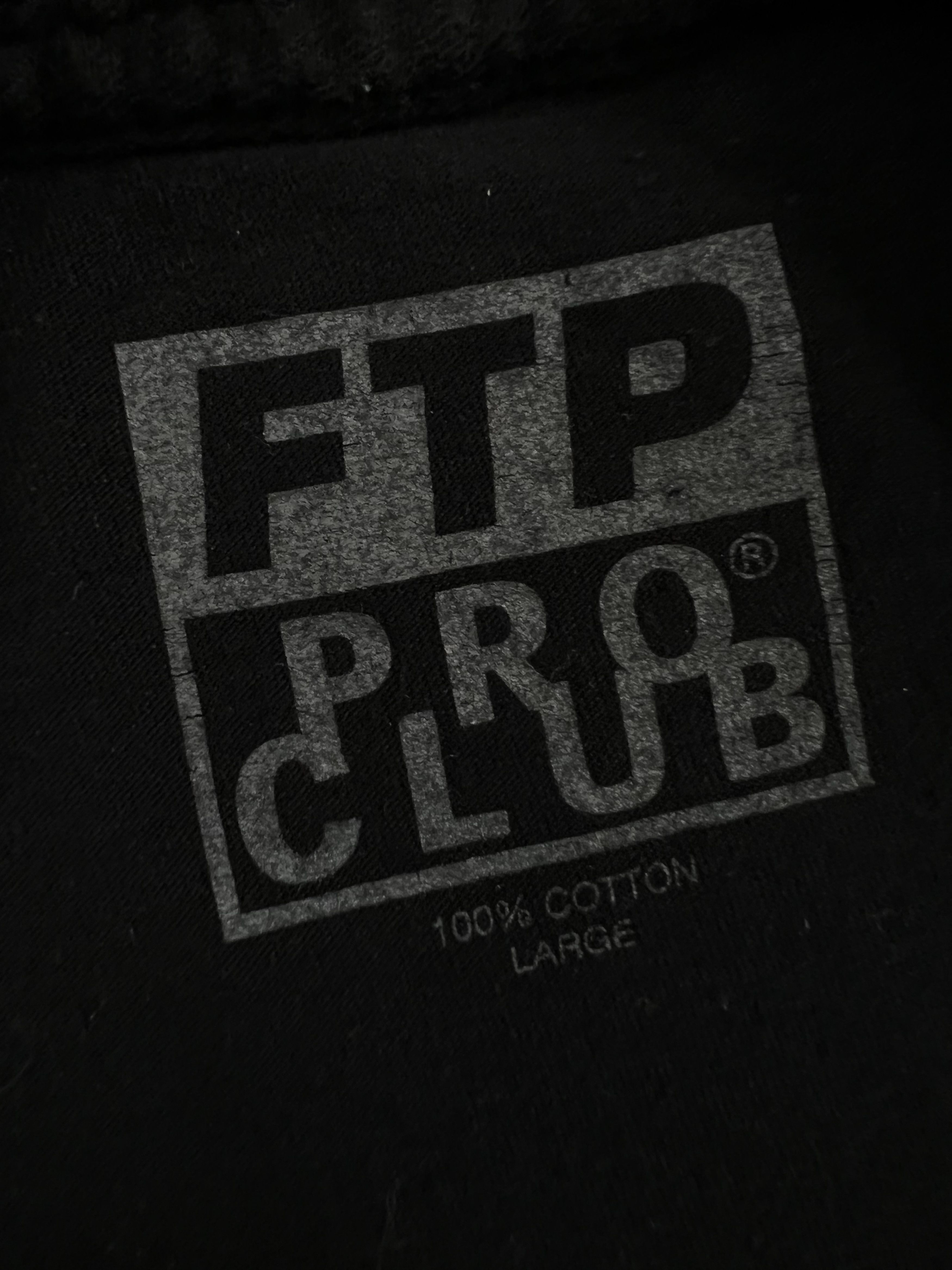 Fuck The Population Fuck The Population Mini Logo Tee Black Size Large FTP Size US L / EU 52-54 / 3 - 4 Thumbnail