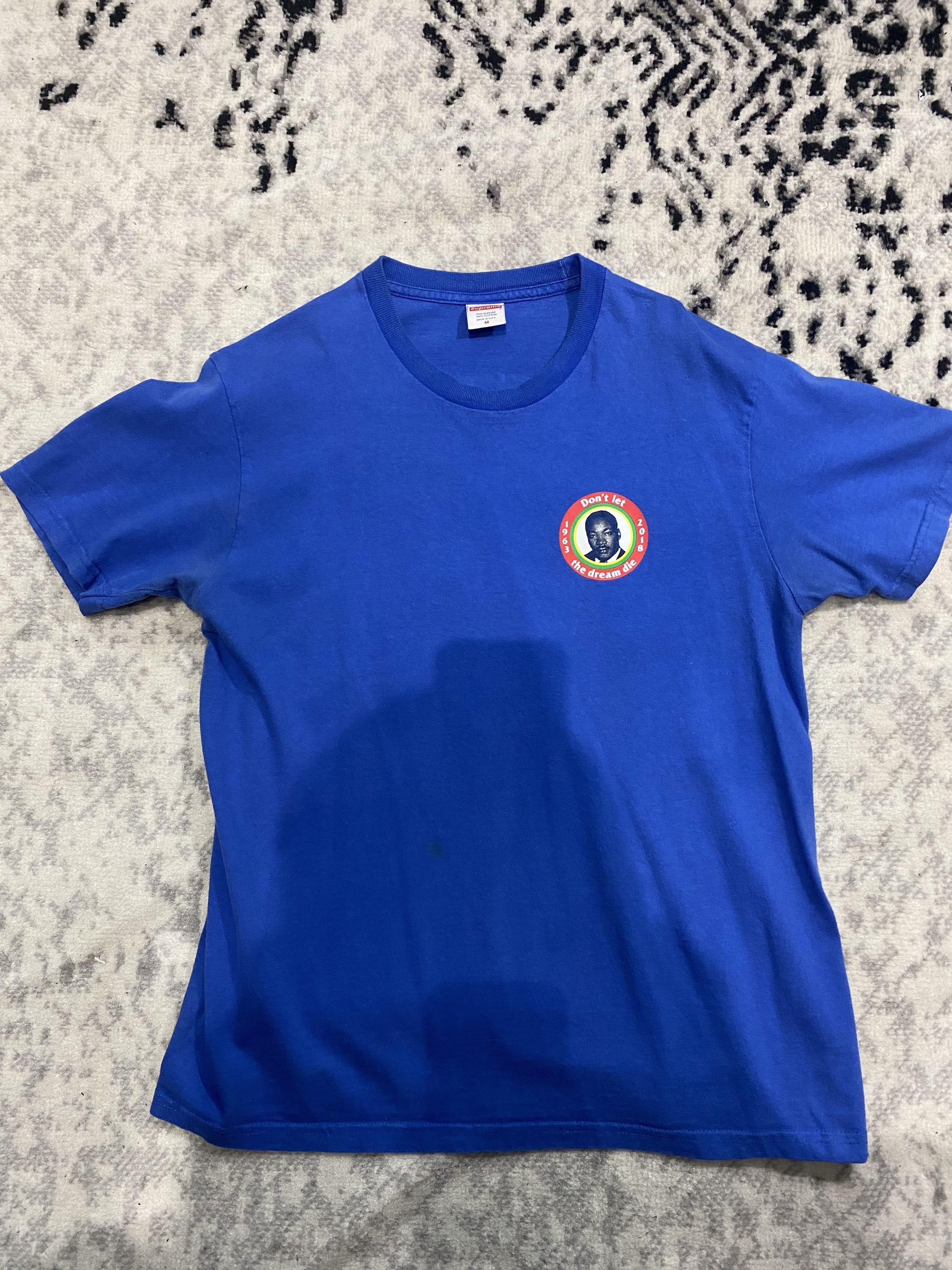 Supreme Supreme MLK Dream Tee SS'18 Size US M / EU 48-50 / 2 - 1 Thumbnail