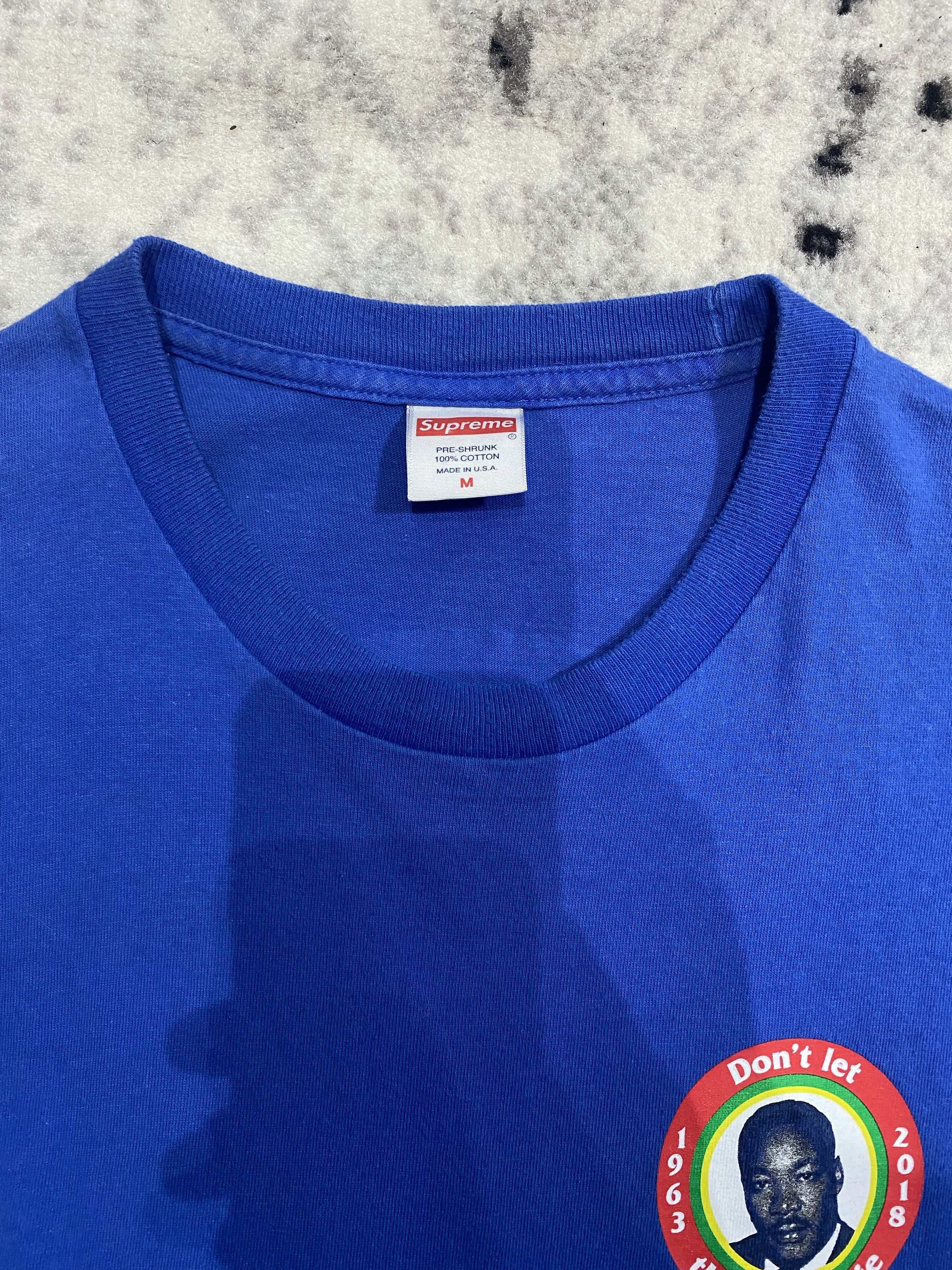 Supreme Supreme MLK Dream Tee SS'18 Size US M / EU 48-50 / 2 - 4 Thumbnail