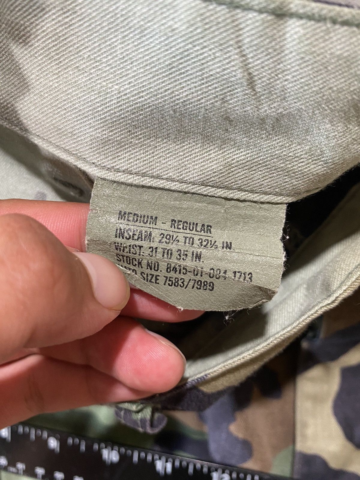 Vintage Vintage Camo Cargo Pants Size US 30 / EU 46 - 4 Thumbnail