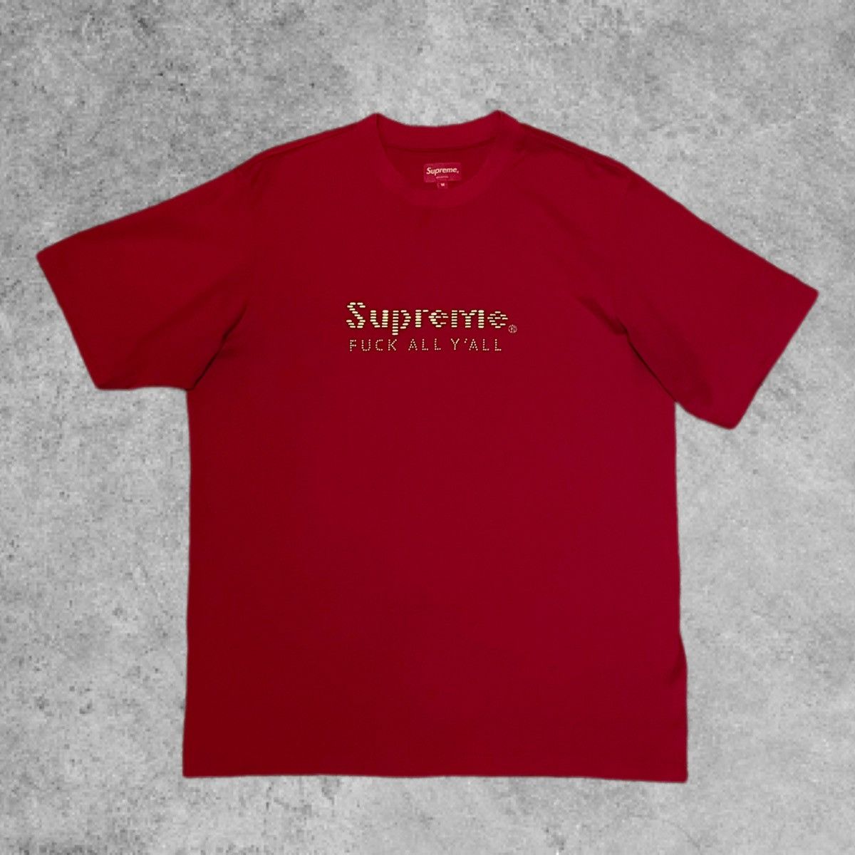 Supreme gold bars tee online