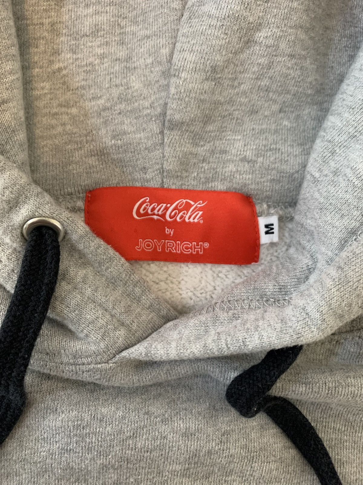 Coca Cola × Joyrich JOYRICH x Coca-Cola Heathered Gray Hoodie w/ thumb hole Size US M / EU 48-50 / 2 - 2 Thumbnail