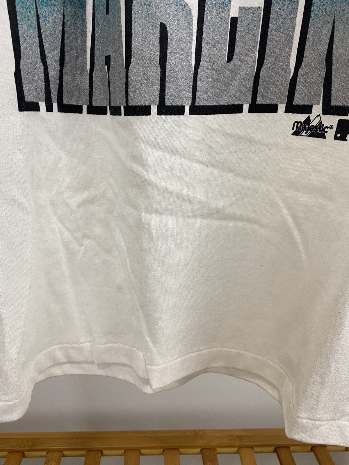 NWT VTG Florida Marlins MLB Baseball Big Graphic Print Singl