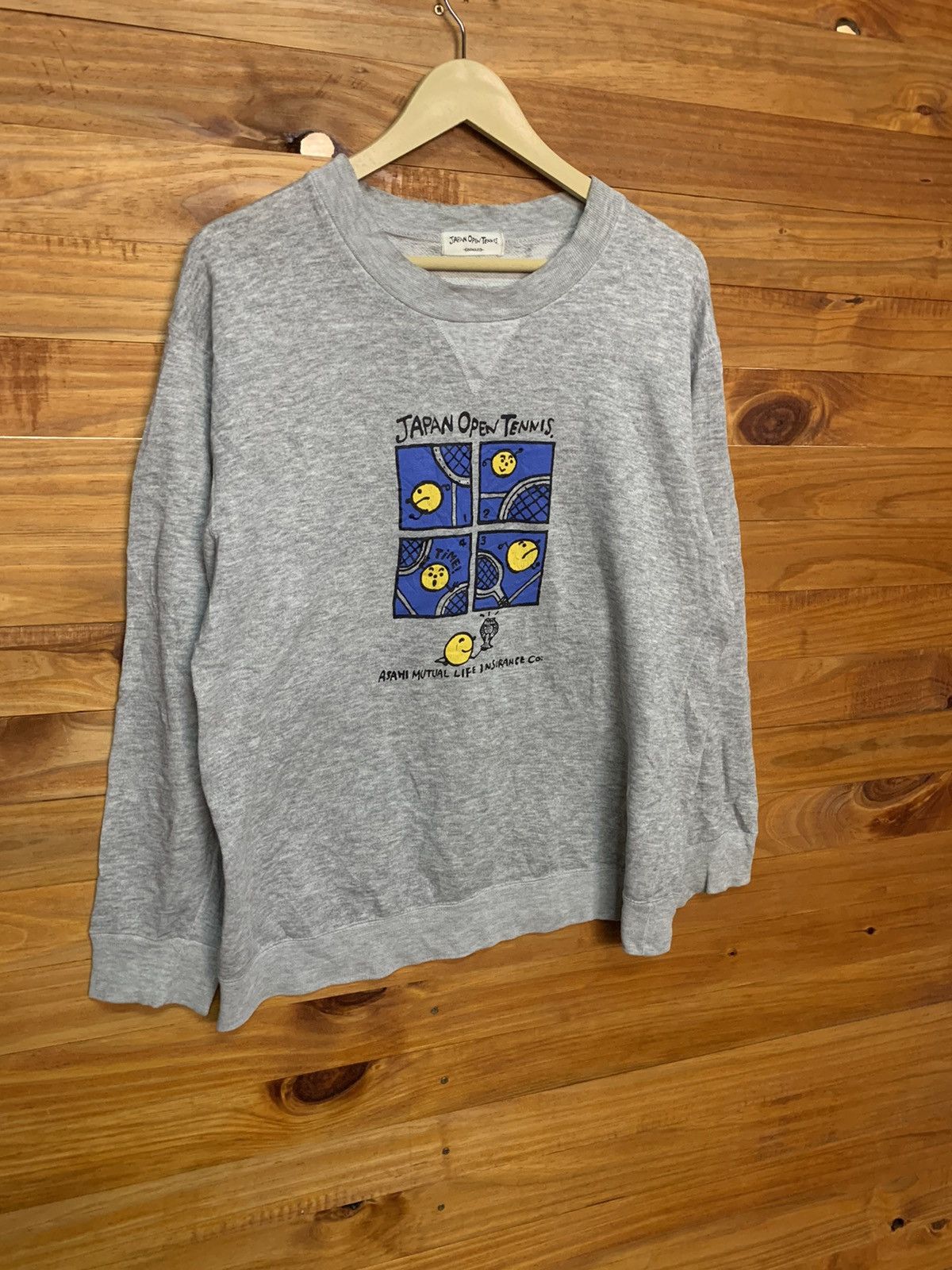Vintage Vintage 80s Disstressed Japan Open Tennis Challenge Size US L / EU 52-54 / 3 - 2 Thumbnail