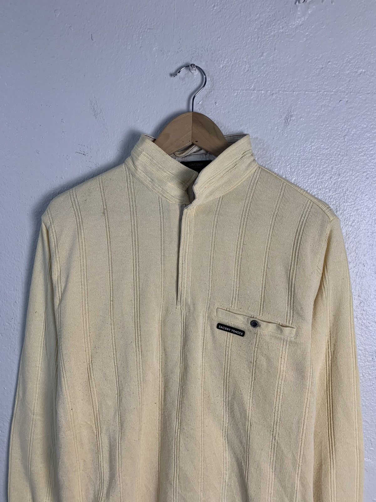 Japanese Brand Yohji Yamamoto Sacsny Y’Saccs Sweater Size US S / EU 44-46 / 1 - 4 Thumbnail