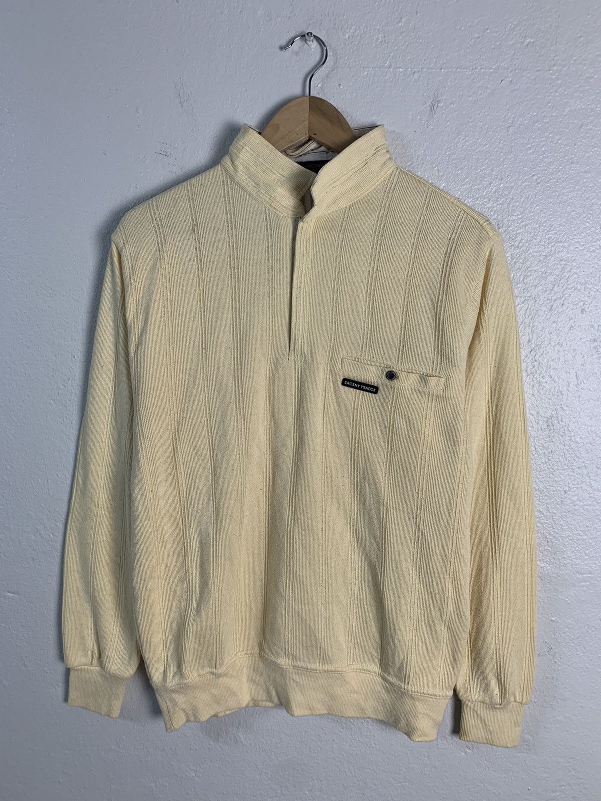 Japanese Brand Yohji Yamamoto Sacsny Y’Saccs Sweater Size US S / EU 44-46 / 1 - 1 Thumbnail