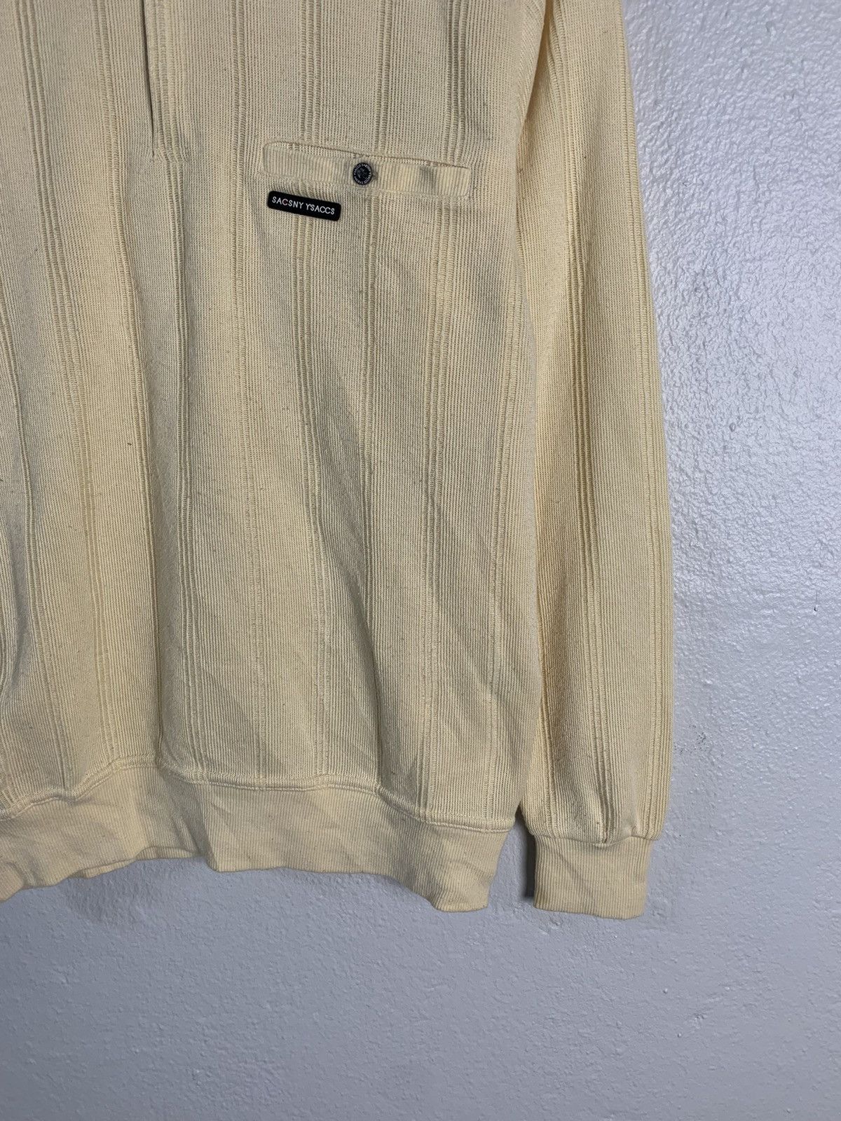 Japanese Brand Yohji Yamamoto Sacsny Y’Saccs Sweater Size US S / EU 44-46 / 1 - 2 Thumbnail